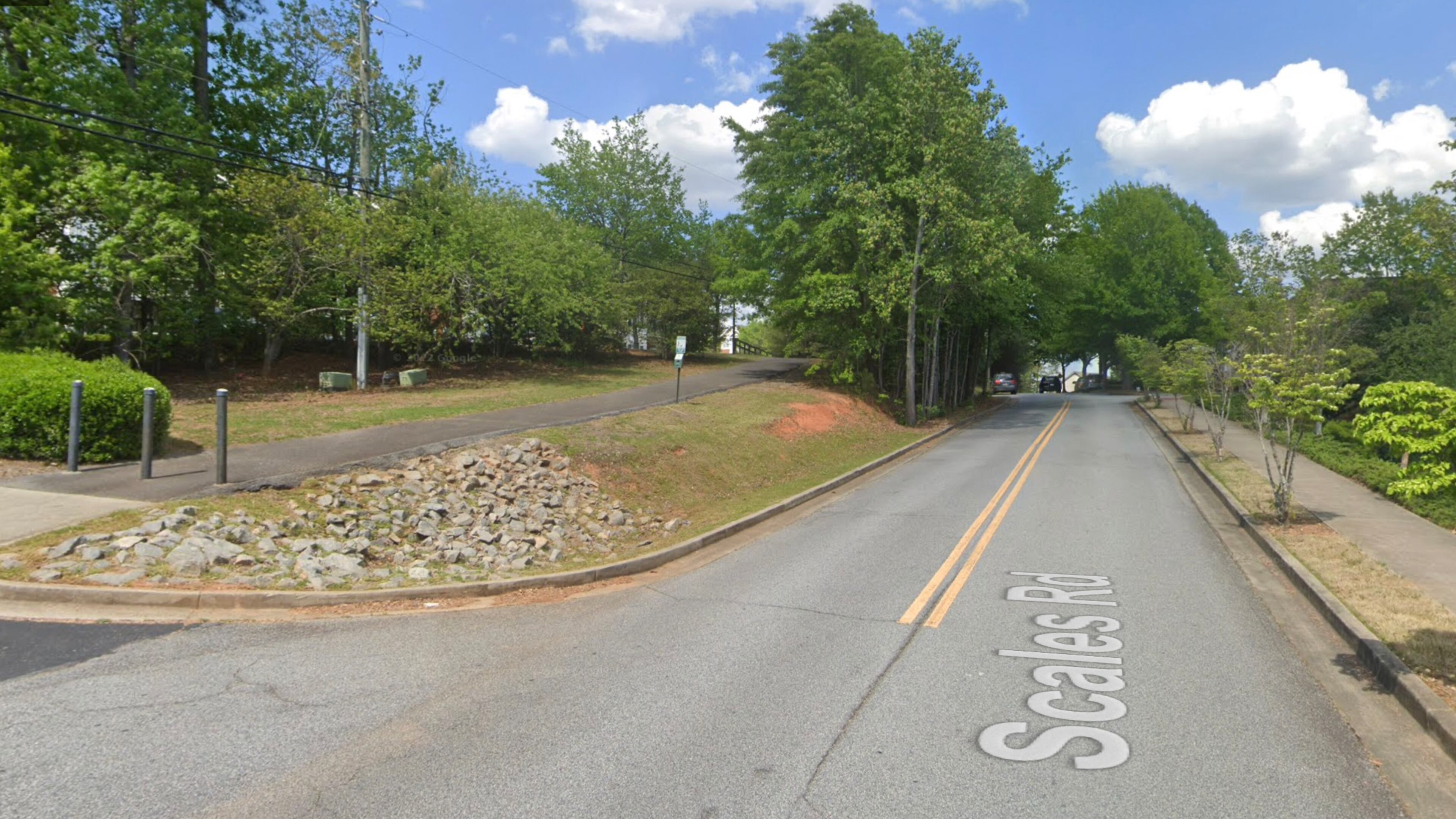Suwanee is set to replace the Scales Road Pedestrian Trail. GOOGLE MAPS