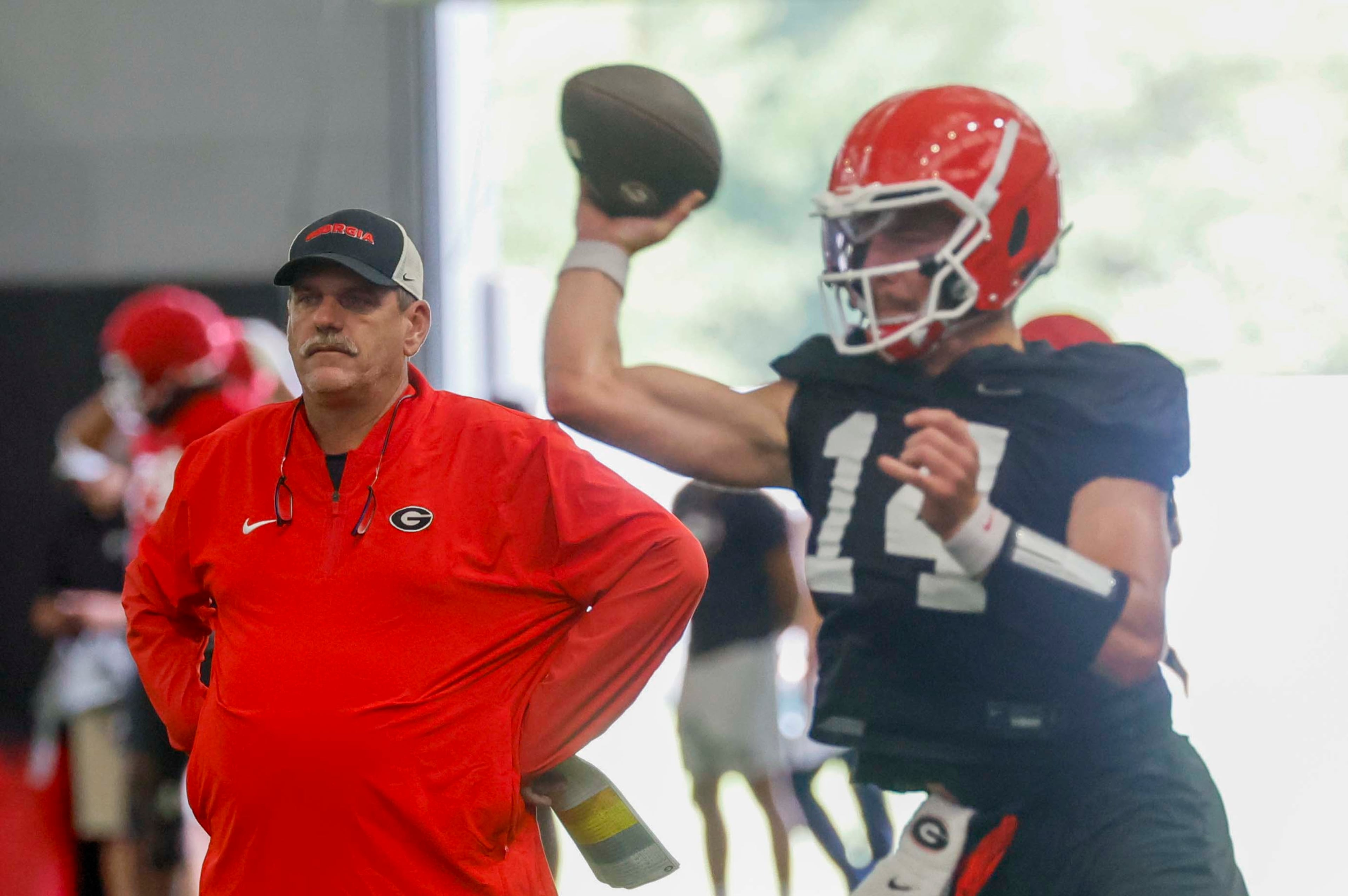 Georgia Bulldogs football practice