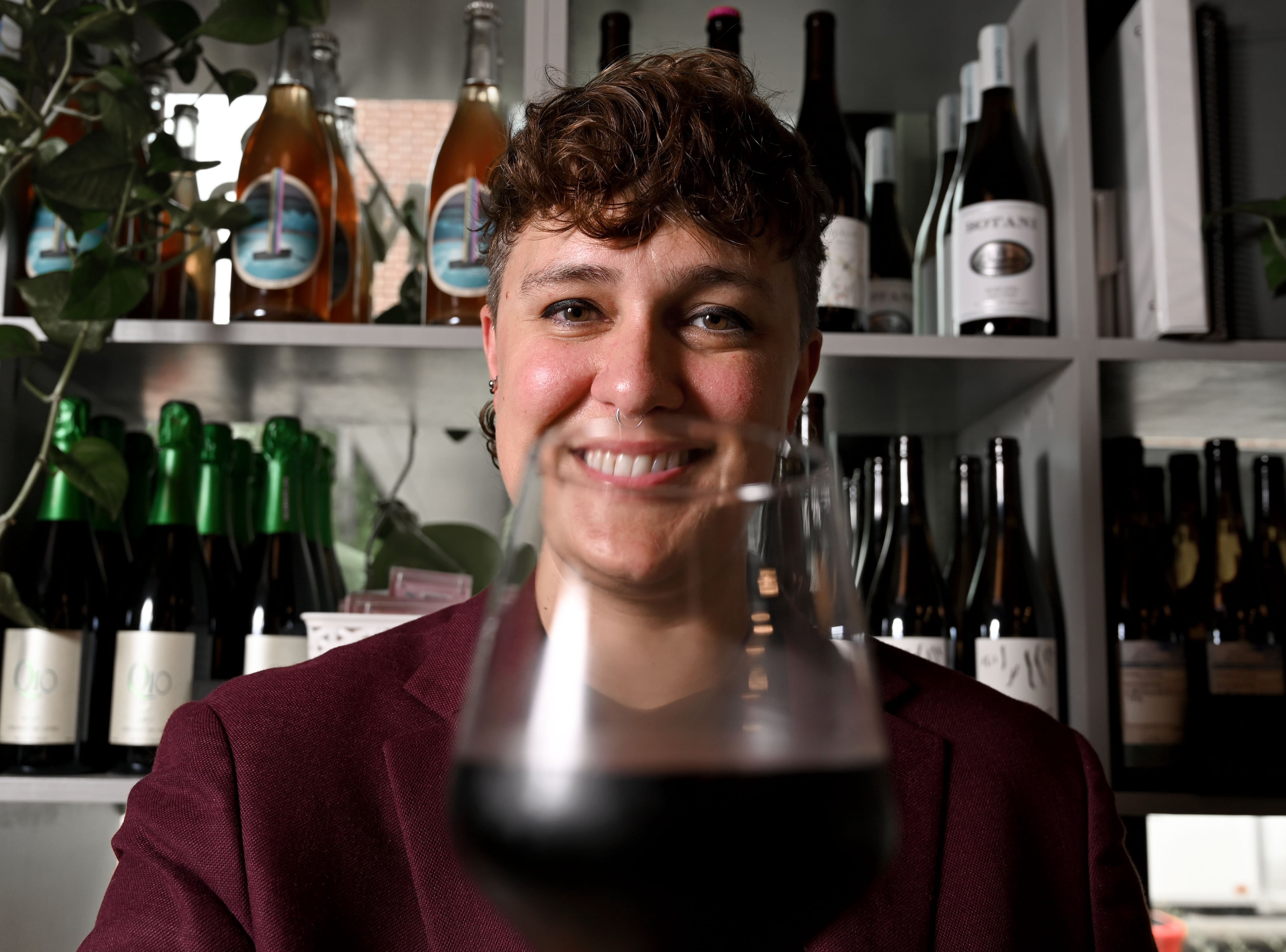 Jett Kolarik loves learning about wine. "It’s just a never-ending way of learning about history, geography and people." (Hyosub Shin/AJC)