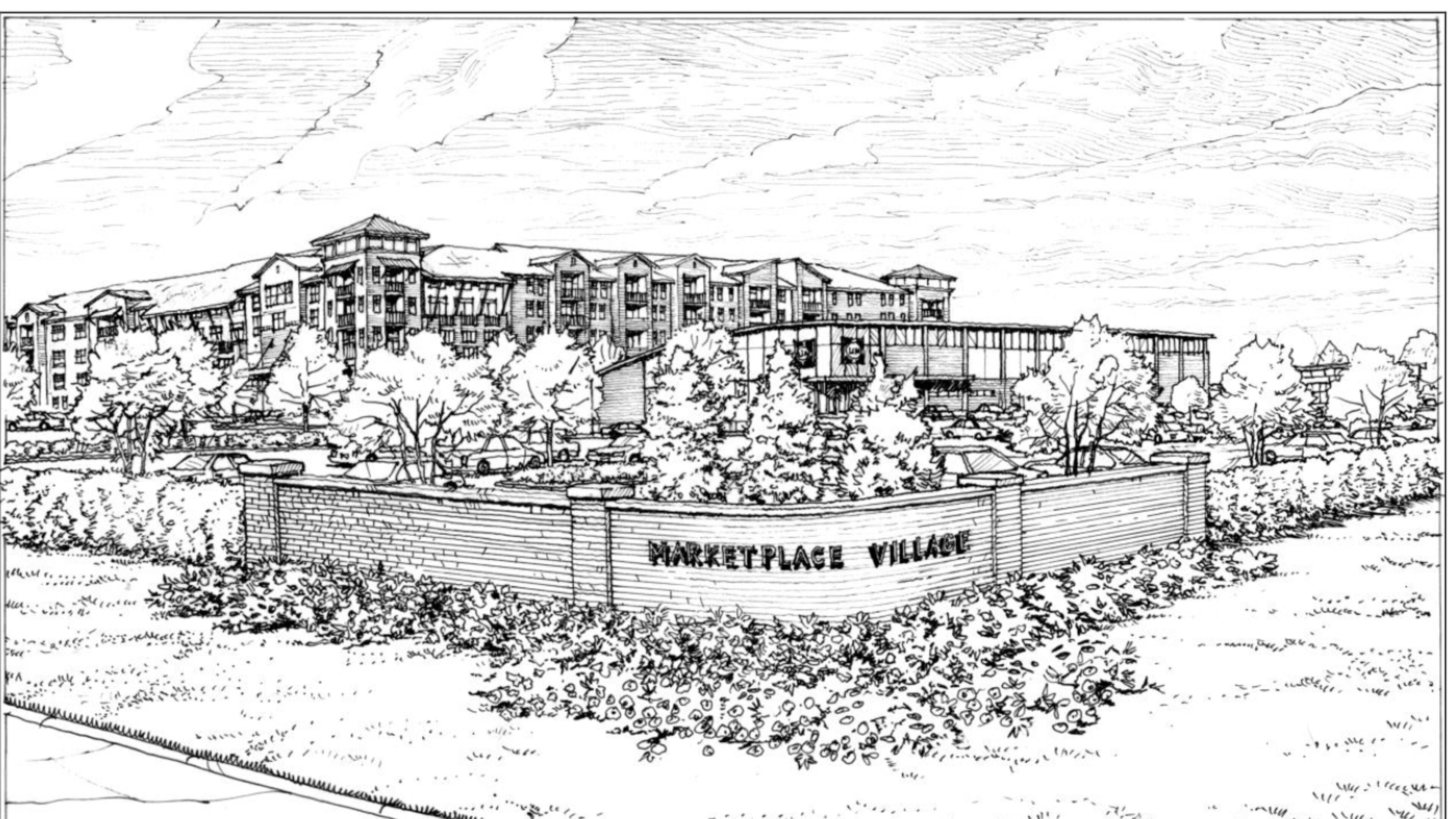 Duluth approves zoning for development of a senior living community to be known as Marketplace Village. Courtesy City of Duluth