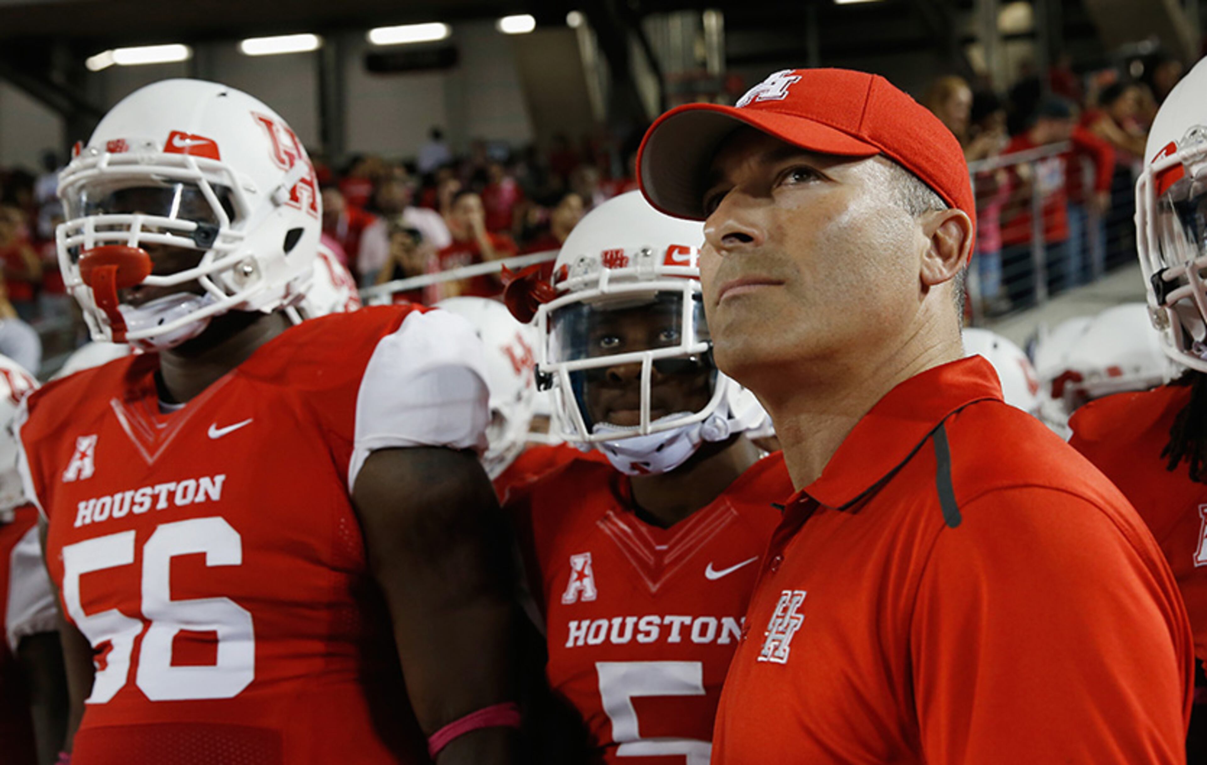 Houston, OUT: Three years after replacing Kevin Sumlin as head coach, Houston dismissed Tony Levine, who went 5-7, 8-5 and 7-5 during his tenure.
