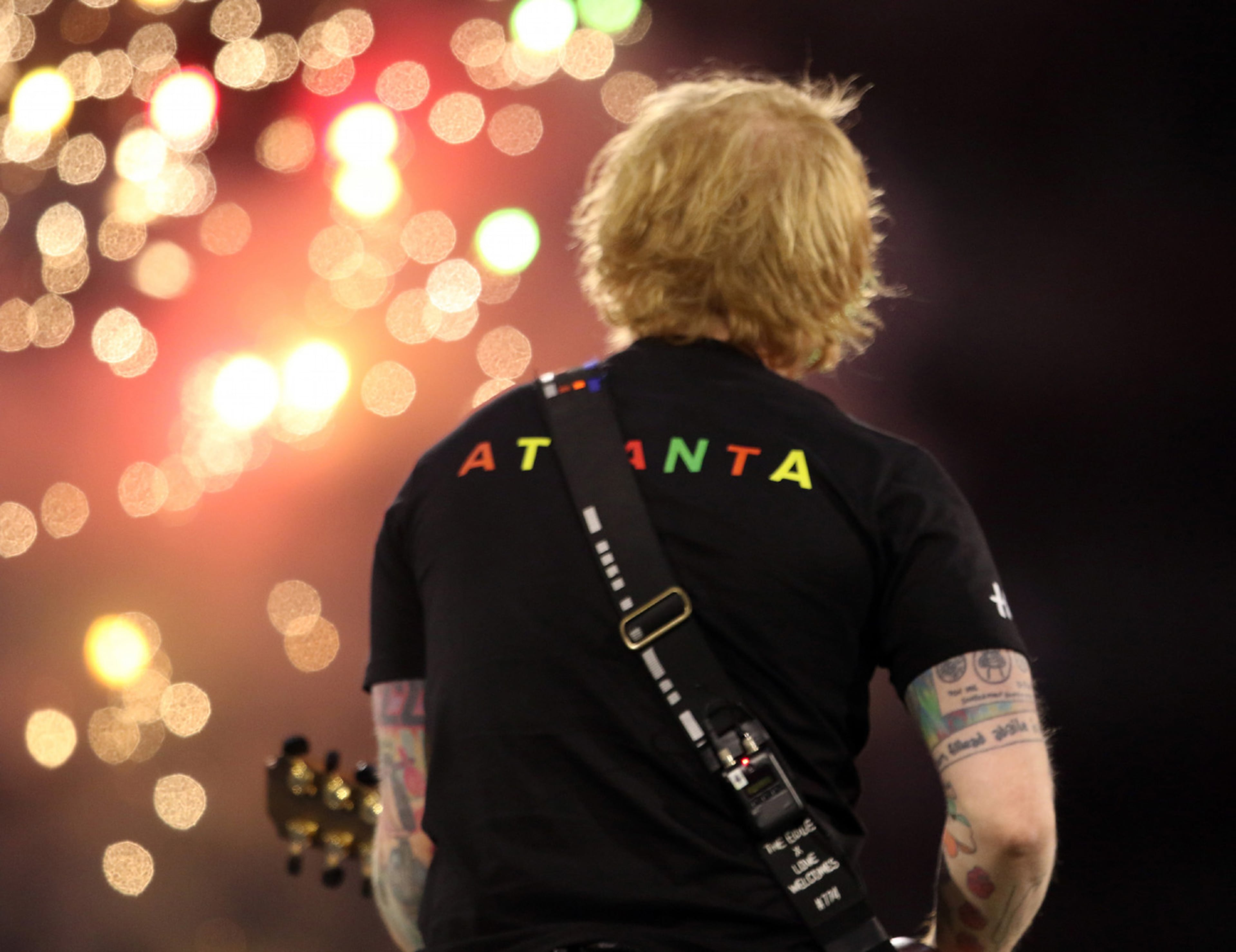 Ed Sheeran rocked a sold-out Mercedes Benz Stadium on Saturday, May 27, 2023 on his +=÷x tour. Georgia native Khalid and British singer Dylan opened the show.
Robb Cohen for The Atlanta Journal-Constitution