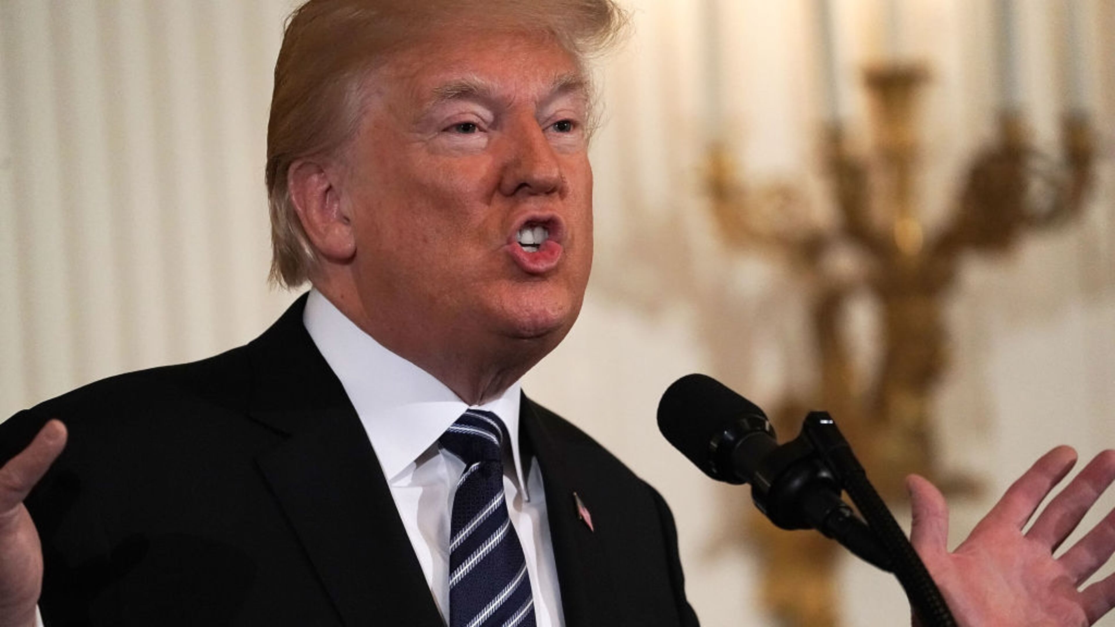 In a tweet Sunday, President Donald Trump wants the Justice Department to investigate whether the DOJ or FBI spied on his presidential campaign in 2016.