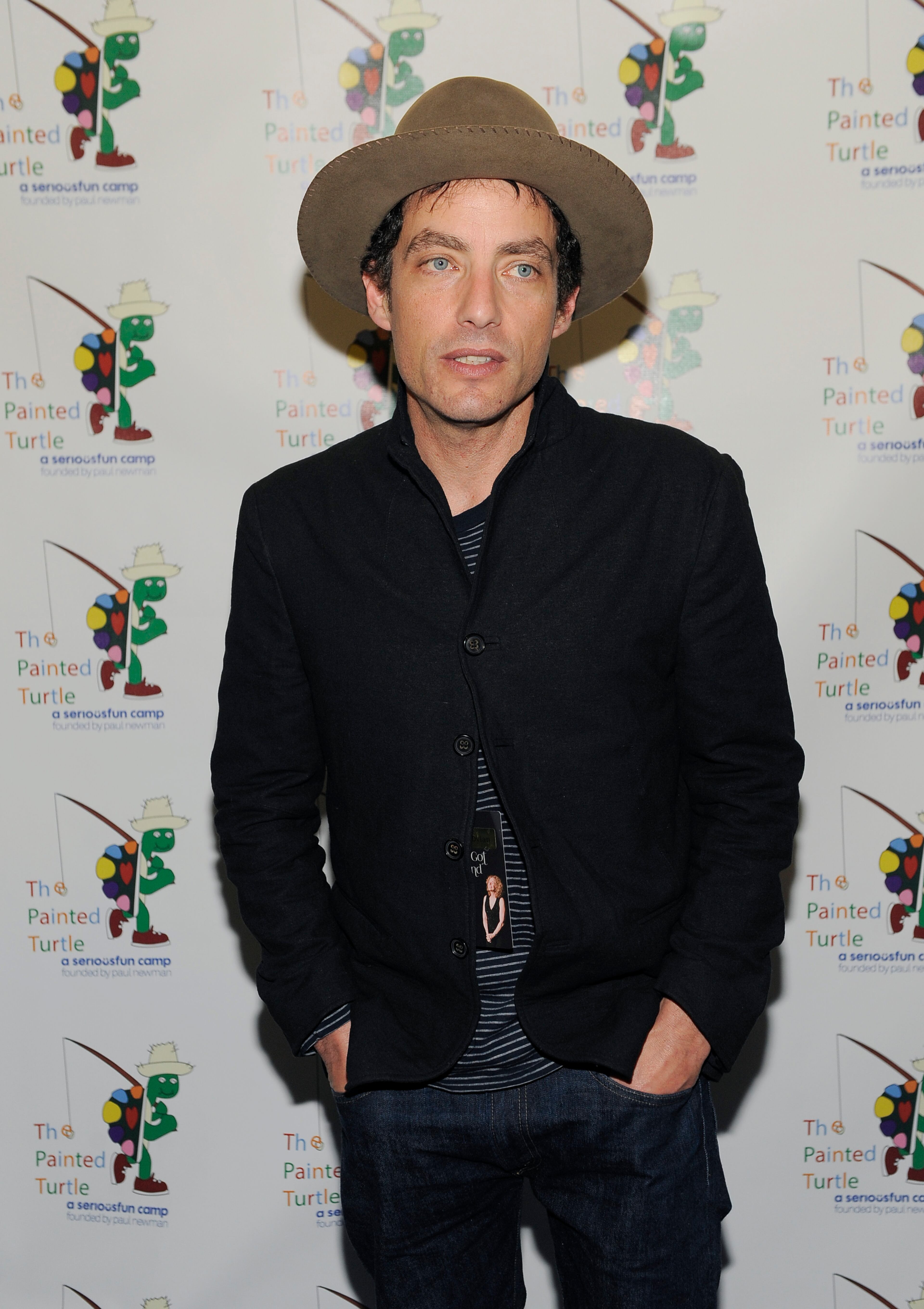 Guest performer Jakob Dylan poses at A Celebration of Carole King and her Music. Proceeds from the event will be donated to Paul Newman's The Painted Turtle Camp, for kids with serious illnesses and their families. (Photo by Chris Pizzello/Invision/AP)