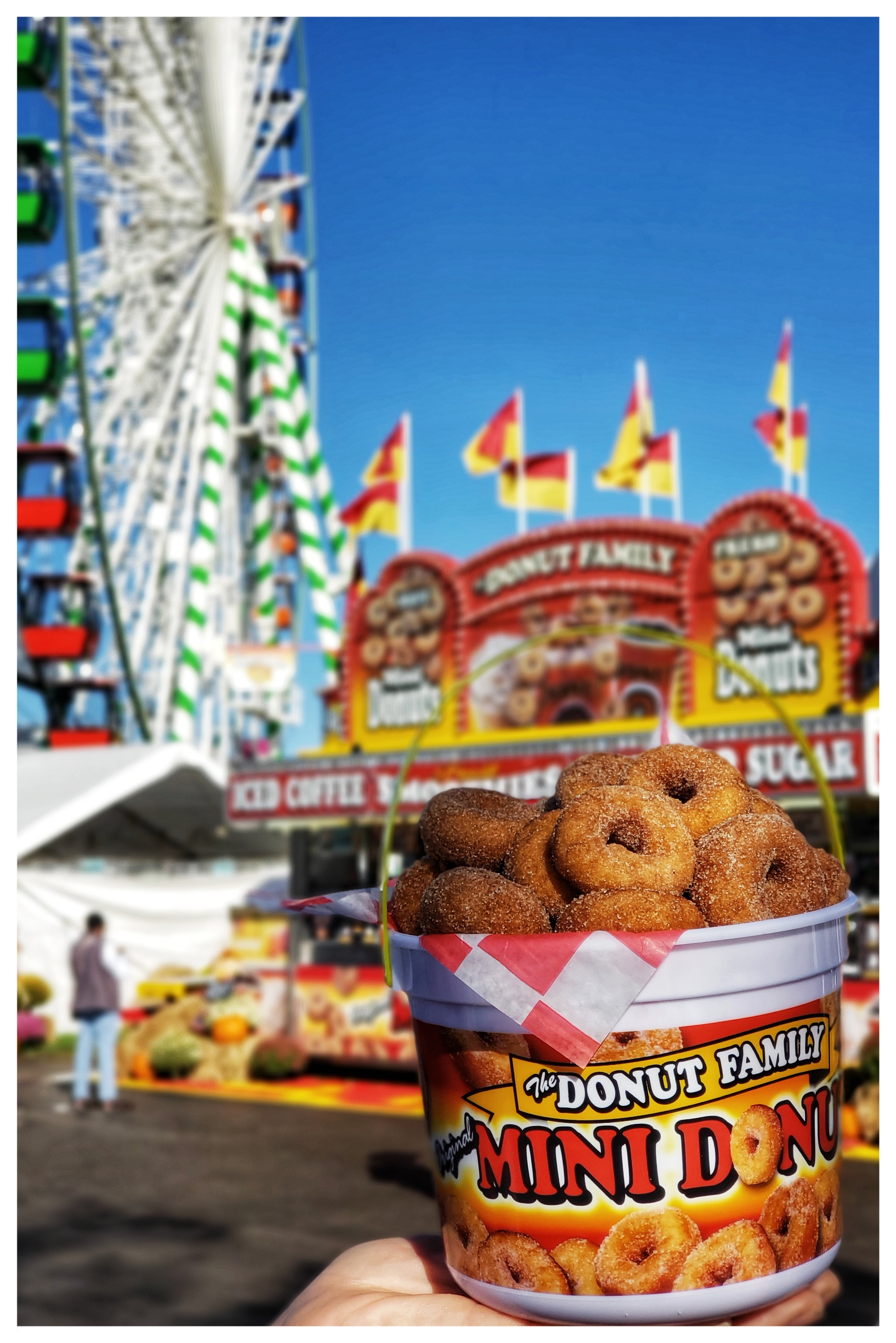 The Donut Family will bring its bucket of mini doughnuts back to the Georgia National Fair. (Courtesy of Cory Hawkins)