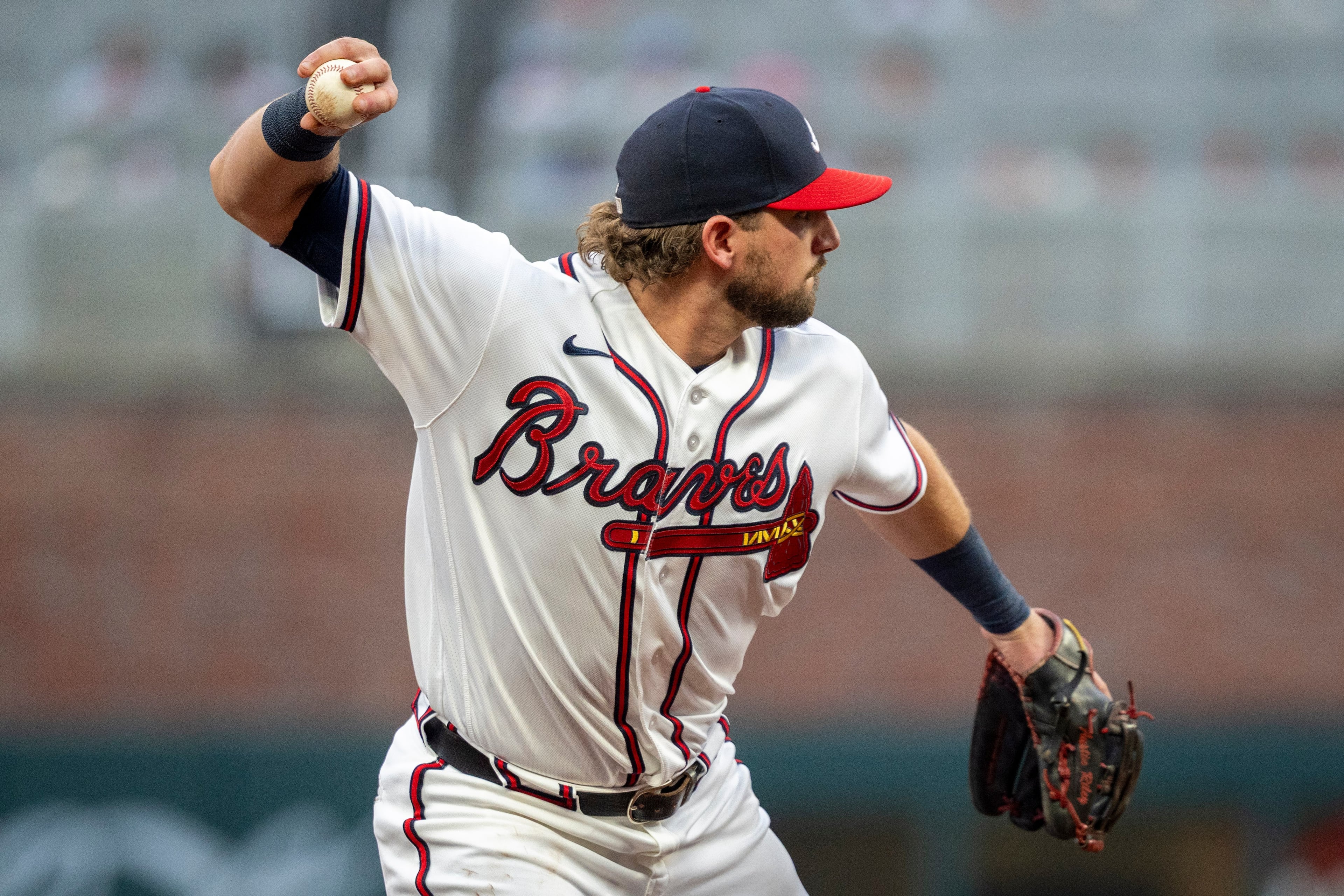 Austin Riley, once and future (?) slugger. (Erik Rank/AP)