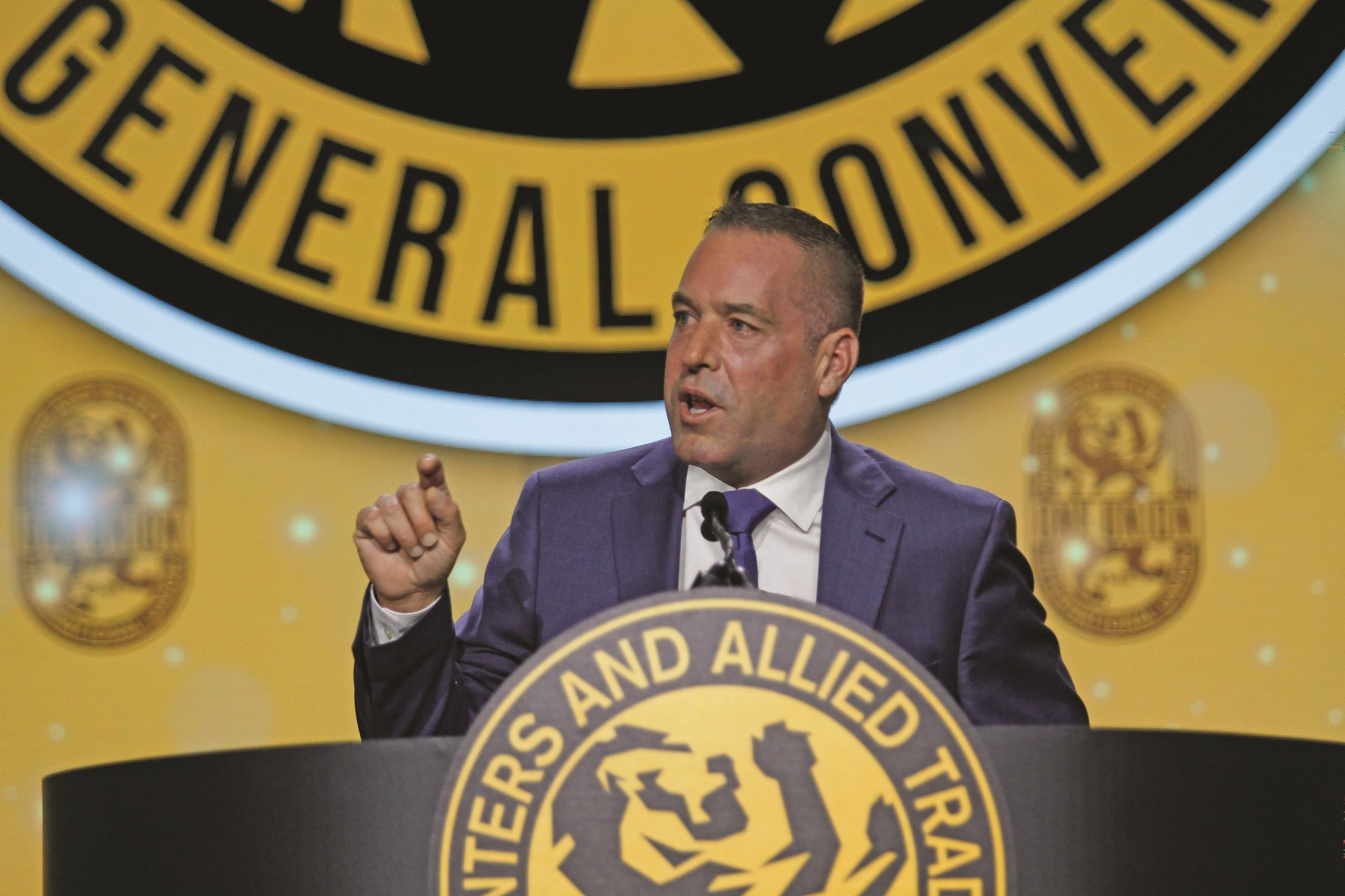 Jimmy Williams Jr. is the president of the International Union of Painters and Allied Trades (IUPAT). (Courtesy)