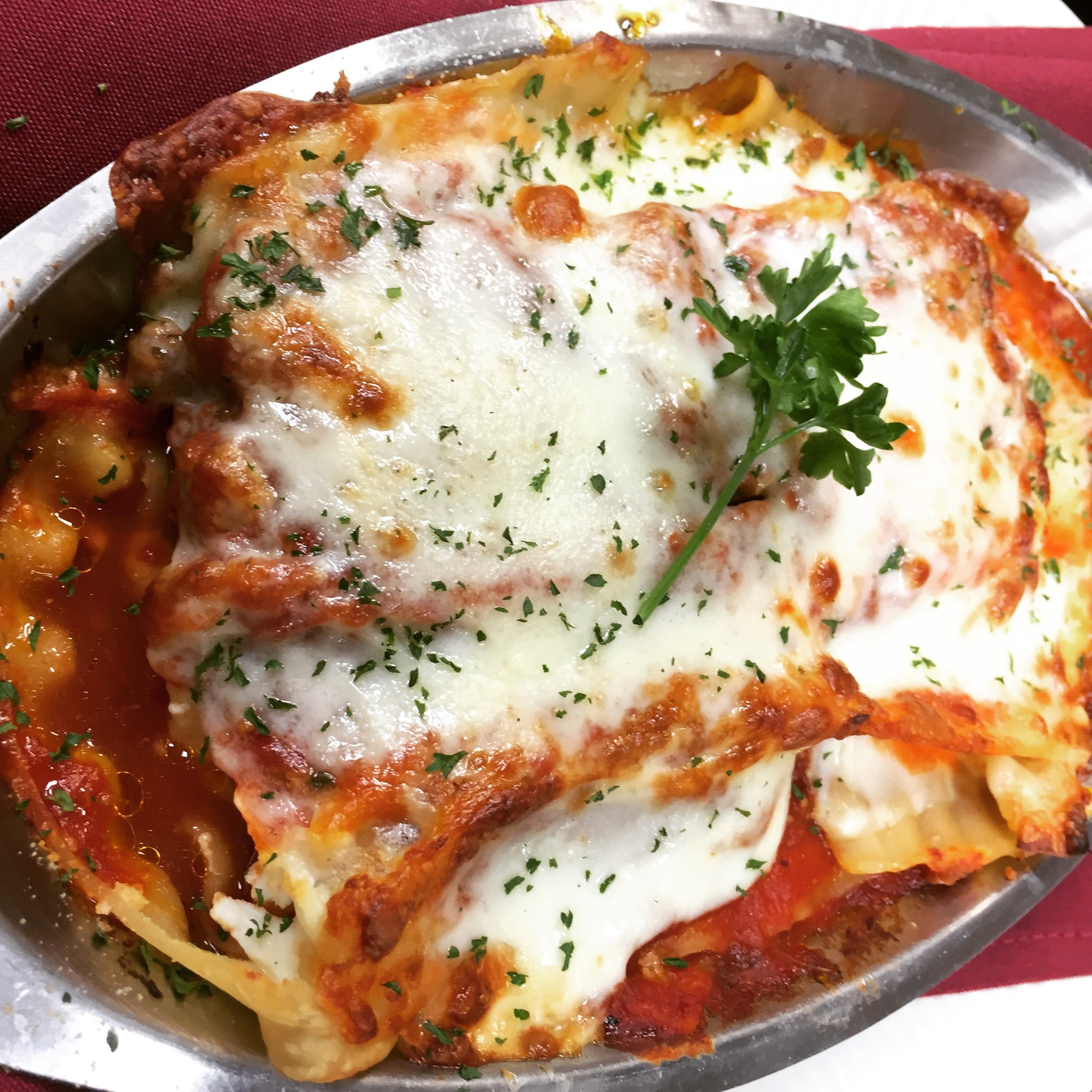 A plate of lasagna at Casa Nuova. (Courtesy of Casa Nuova)