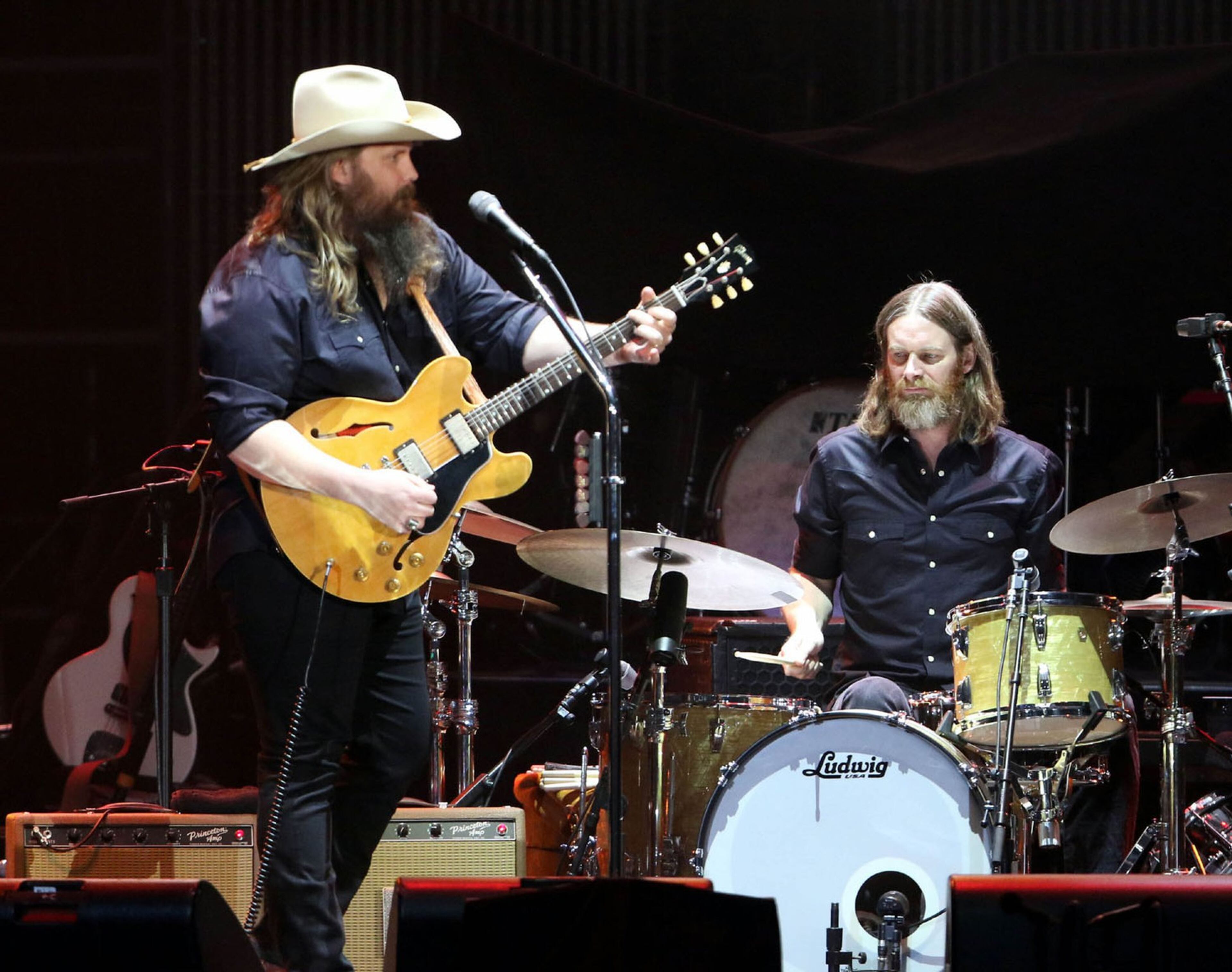 Chris Stapleton shared a bill with country legend George Strait. The lineup entertained over 50,000 fans on Saturday, March 30, 2019 at Mercedes Benz Stadium. Robb Cohen Photography & Video /RobbsPhotos.com
