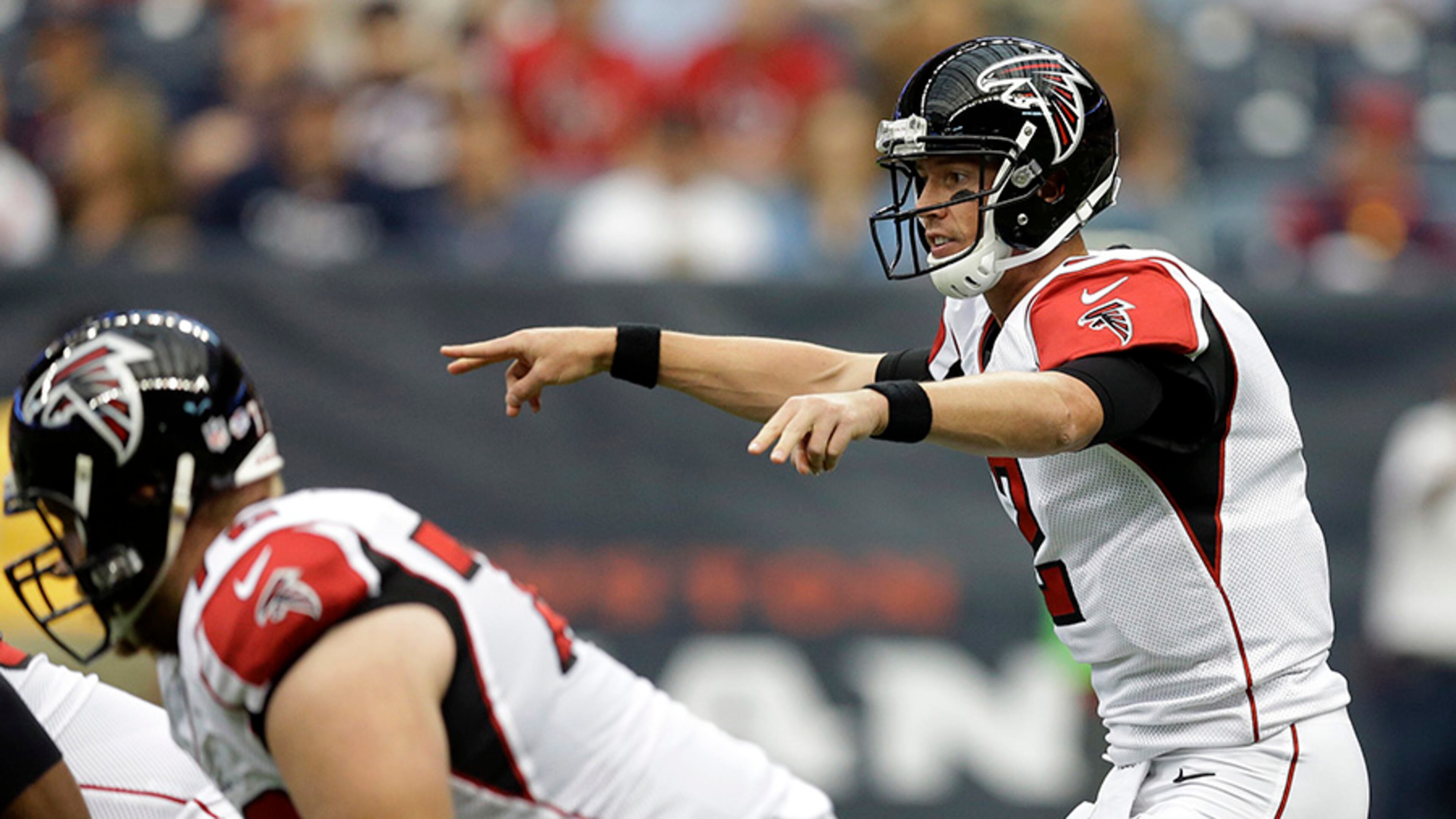 Falcons quarterback Matt Ryan has faith in his offensive line.