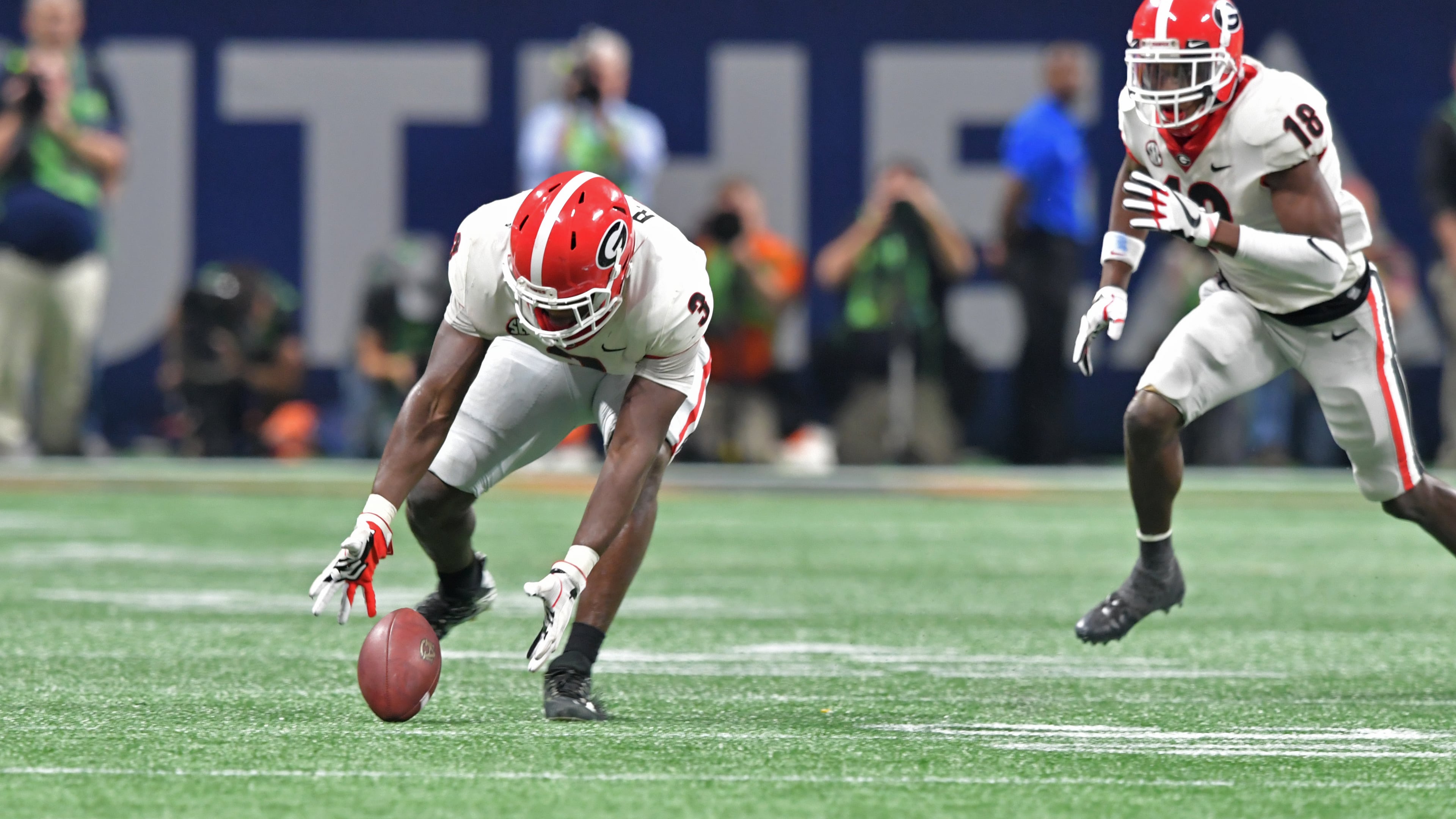 Roquan Smith, recover of fumbles.