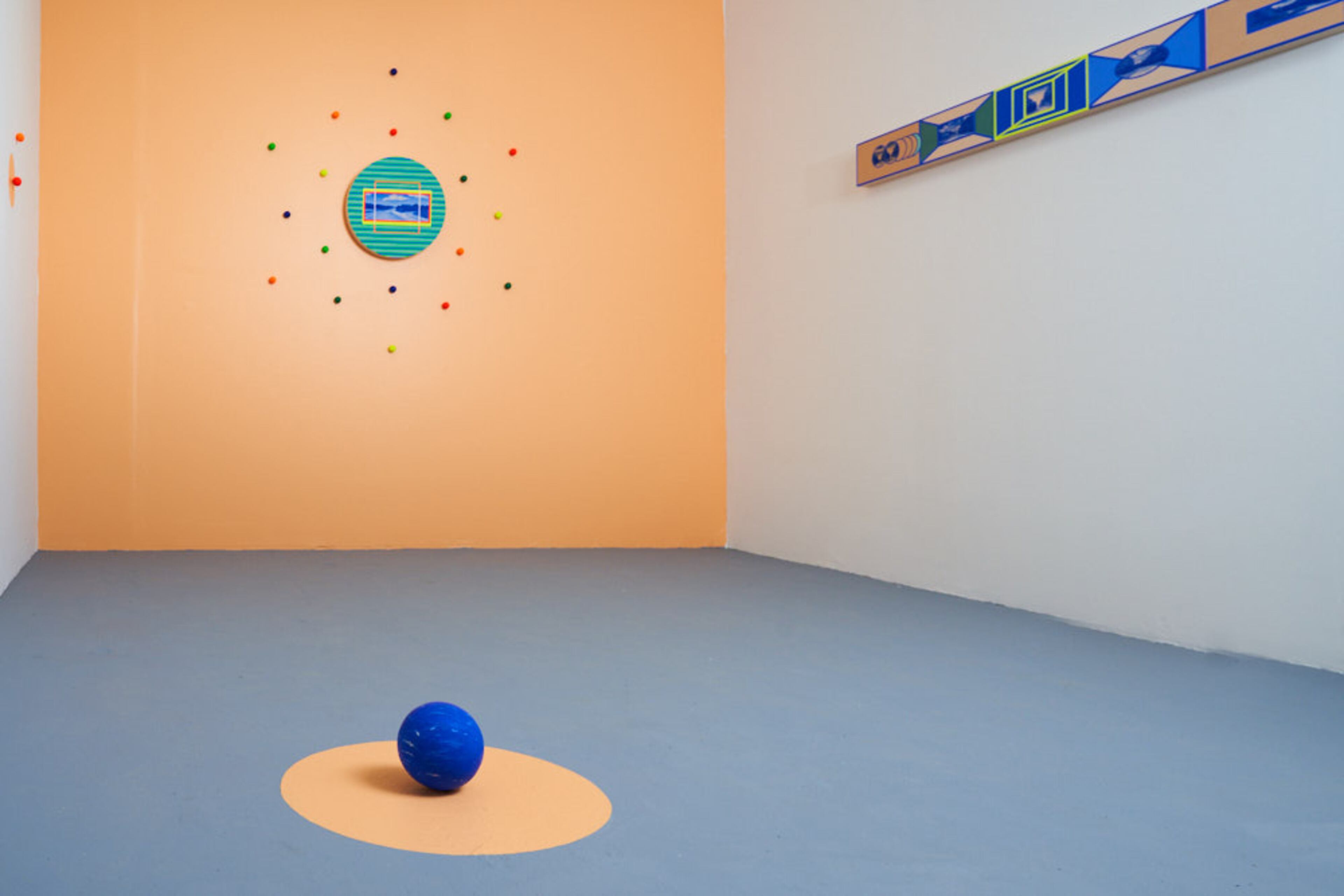 Artist Namwon Choi's exhibition "Dot Dot Dot" at The End Project Space examines ideas of order and longing, distance and distraction and uses the highway as an emotional conduit.
Courtesy of David Naugle