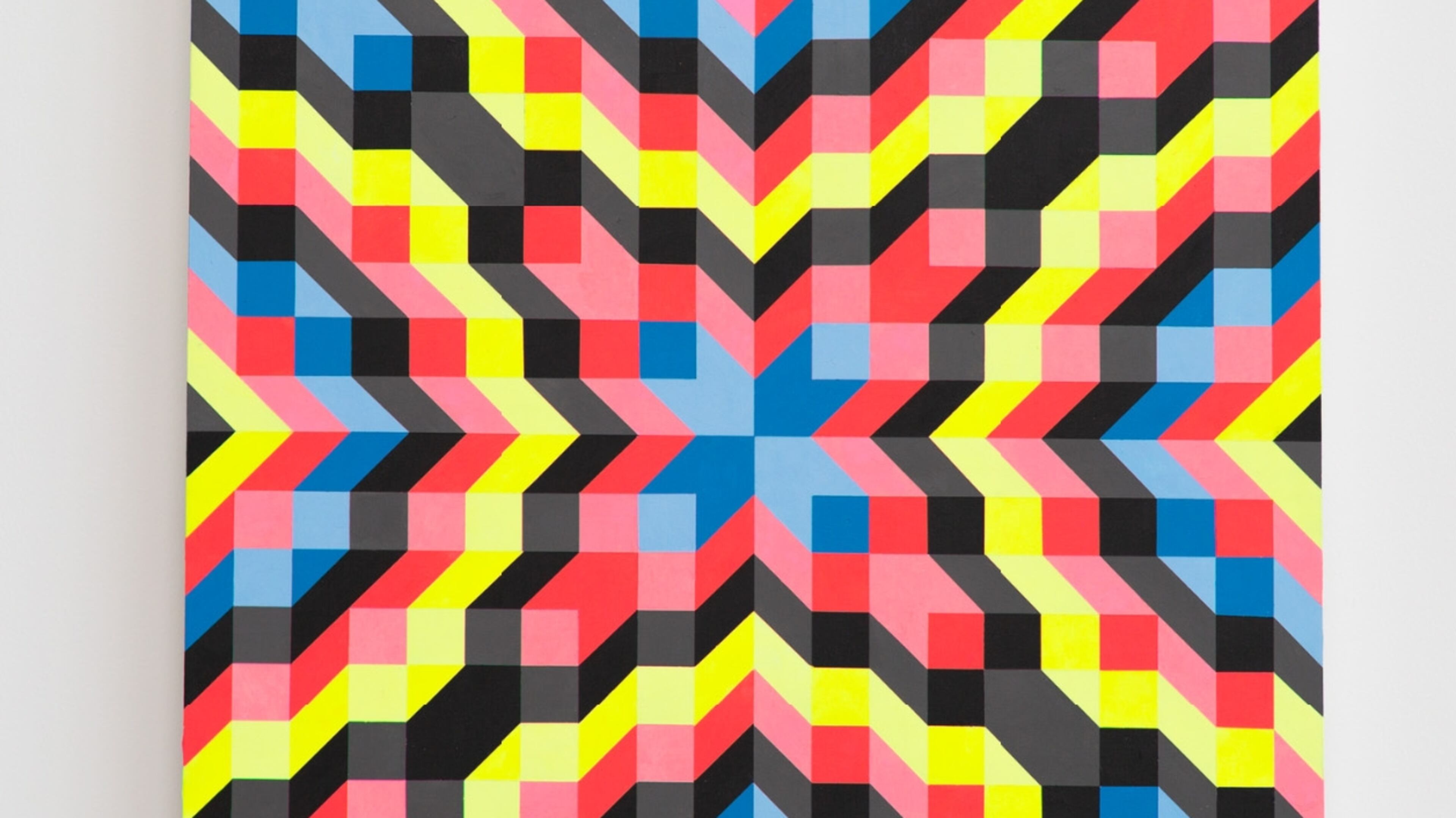 Carl Cashman, detail from "Spiritual Materialism," 2024, at AVB Gallery.