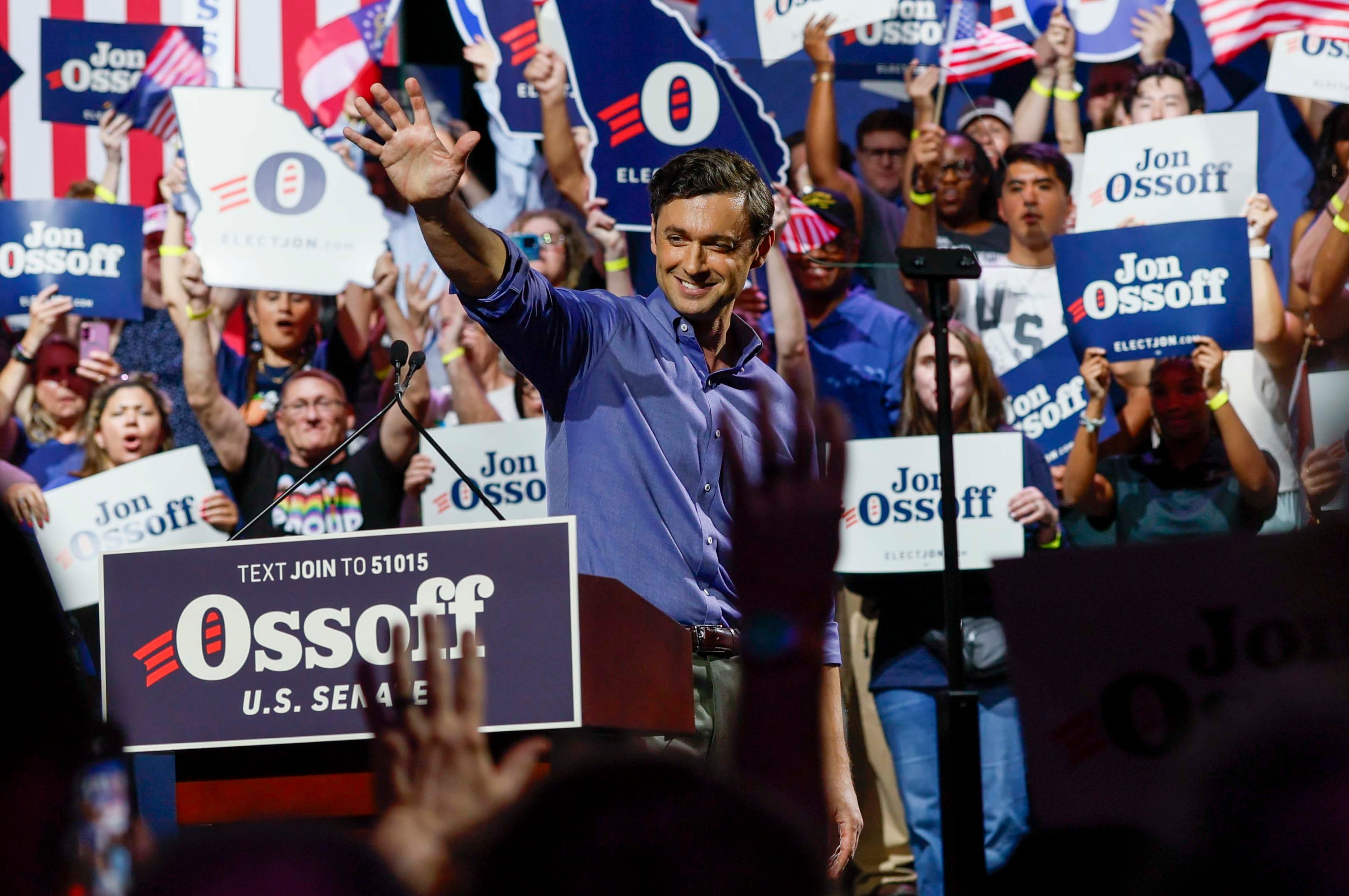 Jon Ossoff rally