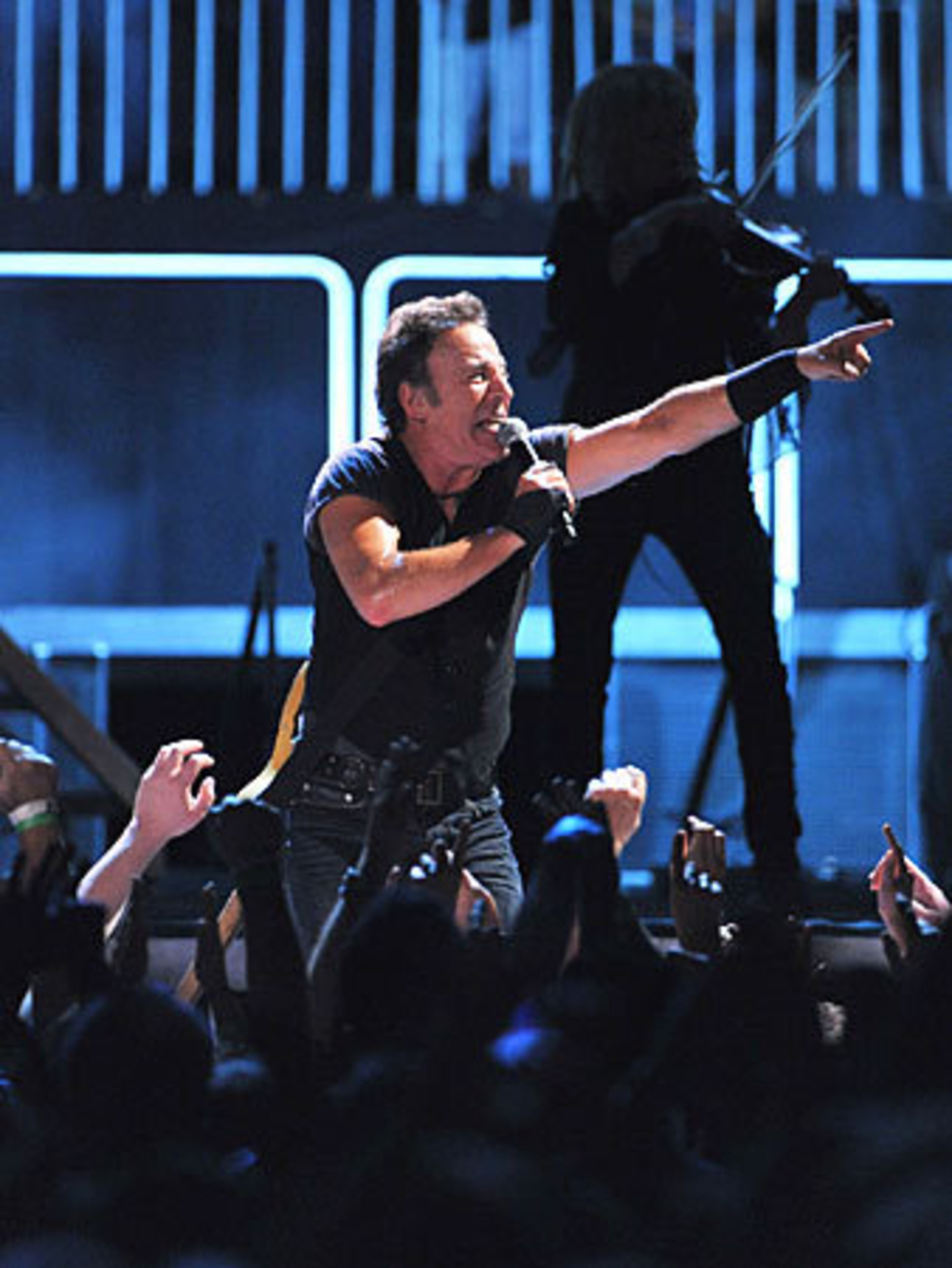 Bruce Springsteen and The E Street Band rocked the crowd a Philips Arena Sunday night, April 26, 2009. 'The Boss' returned to Philips exactly one year after stopping here on his 2008 tour, which was the first for the band since 2002.