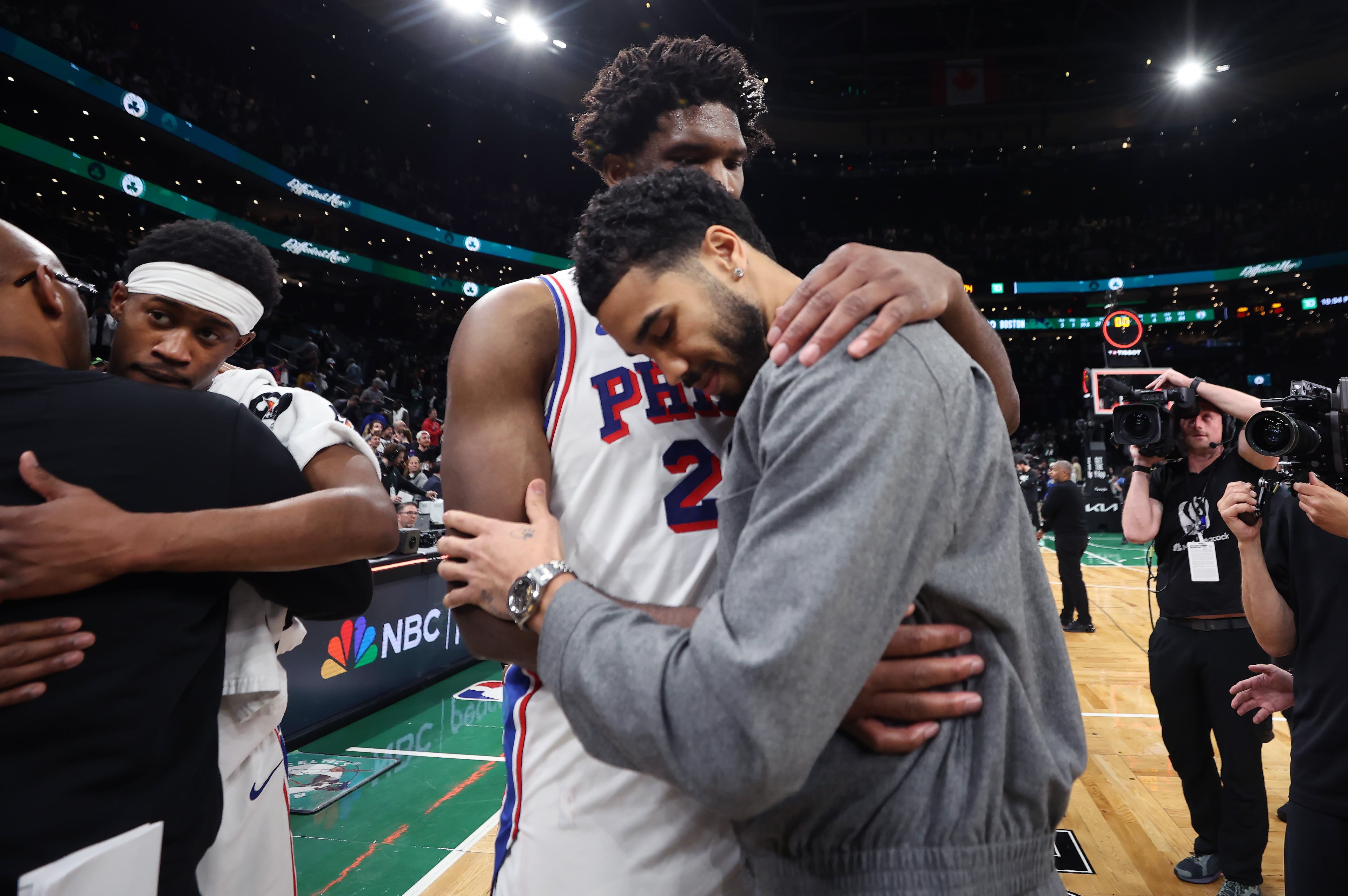 76ers Celtics Basketball