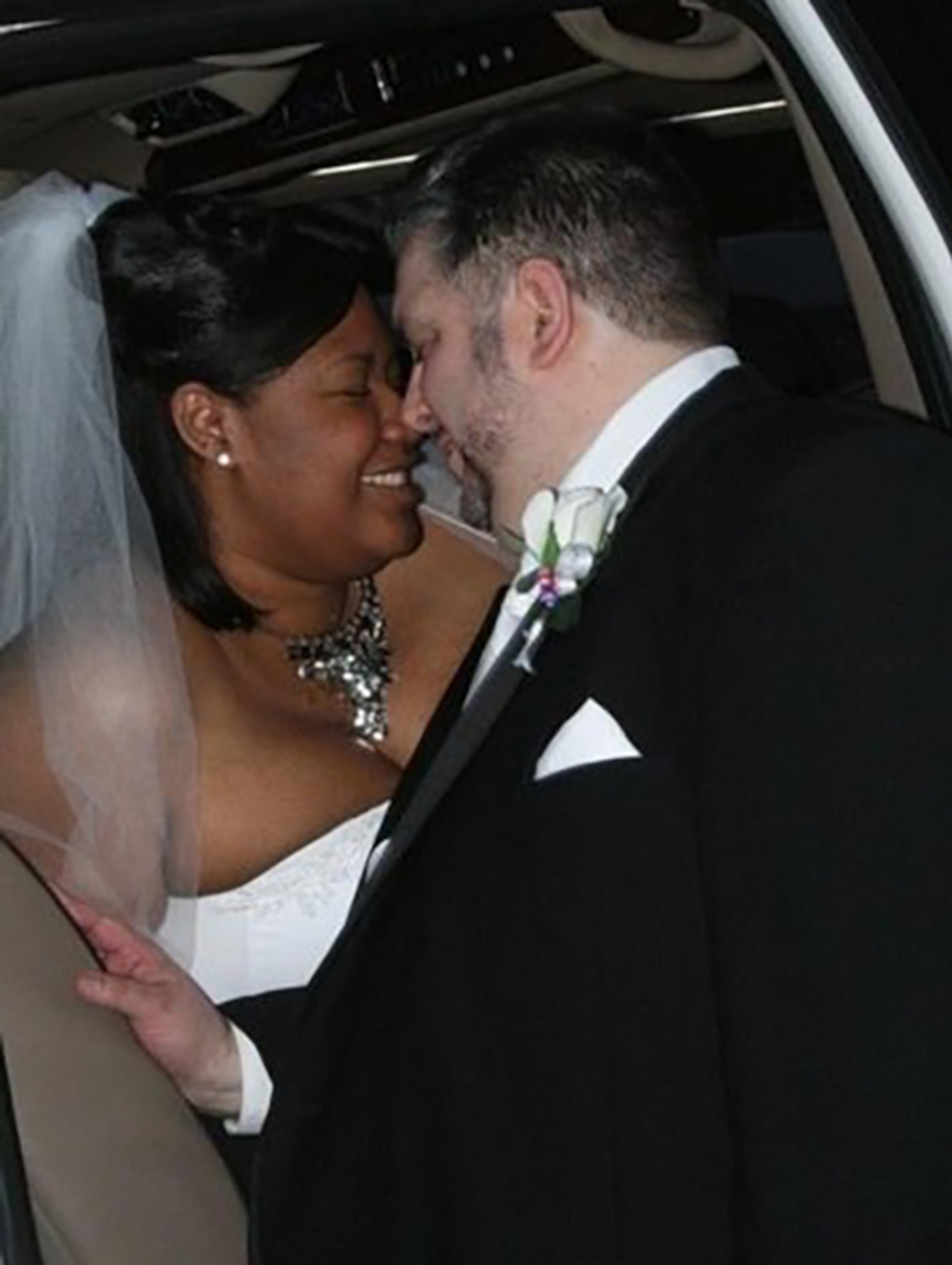 Tareka and Wayne Haydin on their wedding day in 2009. The interracial couple moved their family from Baton Rouge to Atlanta in 2012. “When we moved to Atlanta, we weren’t looked at or stared at,” Tareka said. “We had a positive vibe." (family photo)