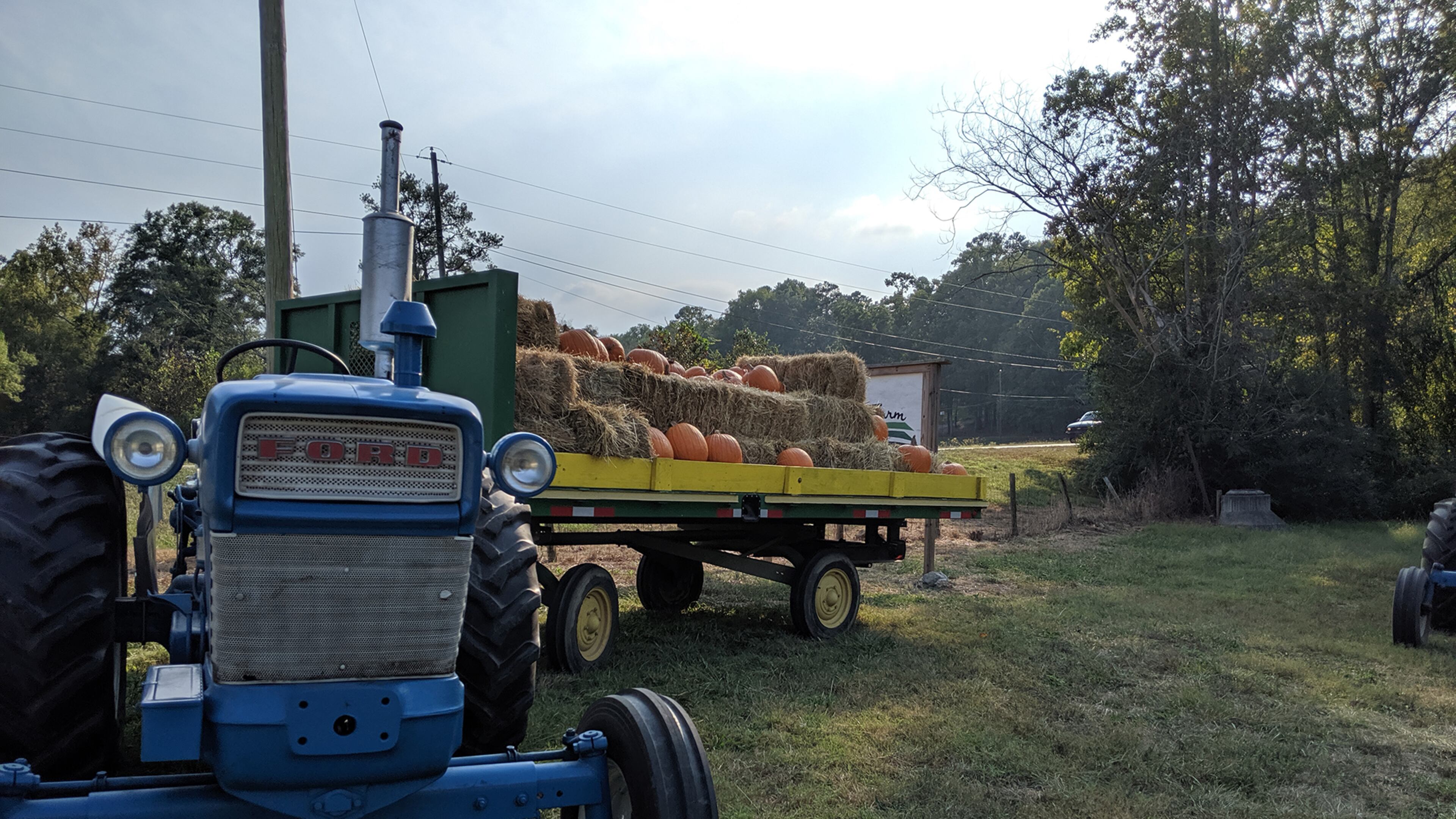 The farm’s 25-minute hayride takes guests around the grounds of the historic family farm.
Courtesy of Two Courtesy of Two Photography/Still Family Farm