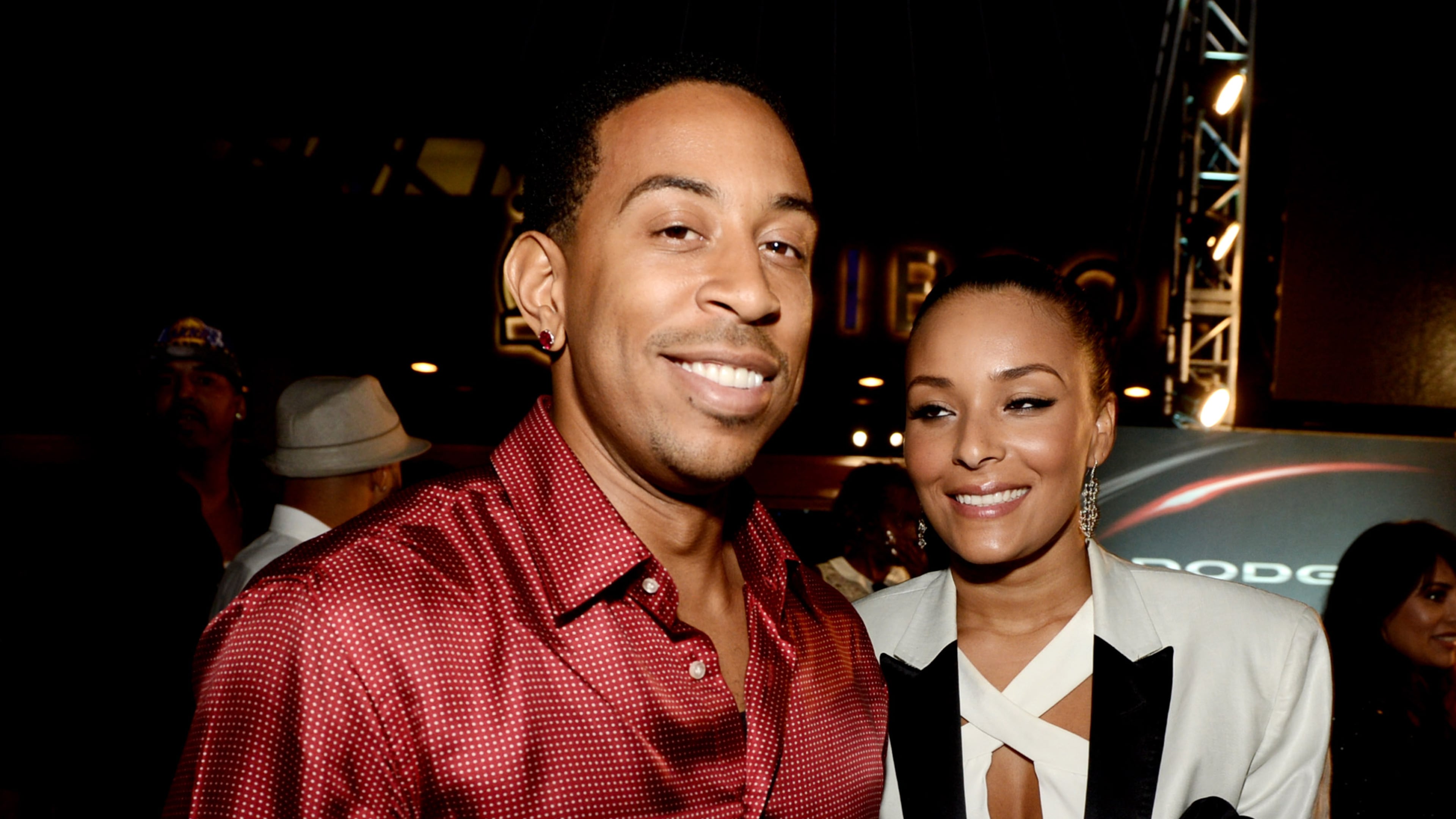 FILE - DECEMBER 26: Rapper/actor Ludacris and Eudoxie Agnan got engaged on December 26, 2014. UNIVERSAL CITY, CA - MAY 21: Actor/rapper Chris 'Ludacris' Bridges and his girlfriend Eudoxie arrive at the after party for the premiere of Universal Pictures' "Fast & Furious 6" at the Gibson Amphitheatre on May 21, 2013 in Universal City, California. (Photo by Kevin Winter/Getty Images) The happy couple last year. Photo: Getty Images.