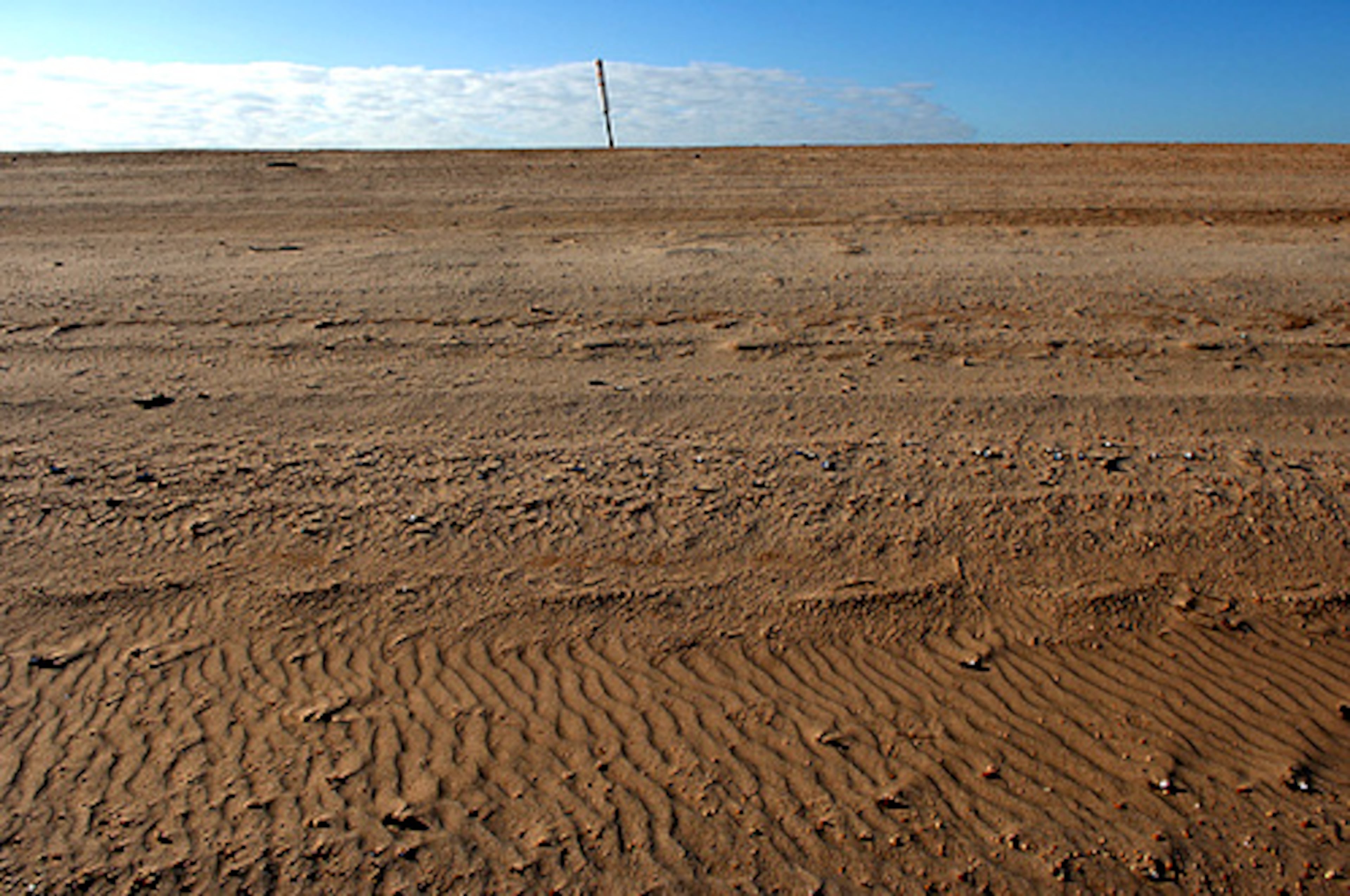 Lake bottom near Aqualand Marina is a stark reminder of the drought.