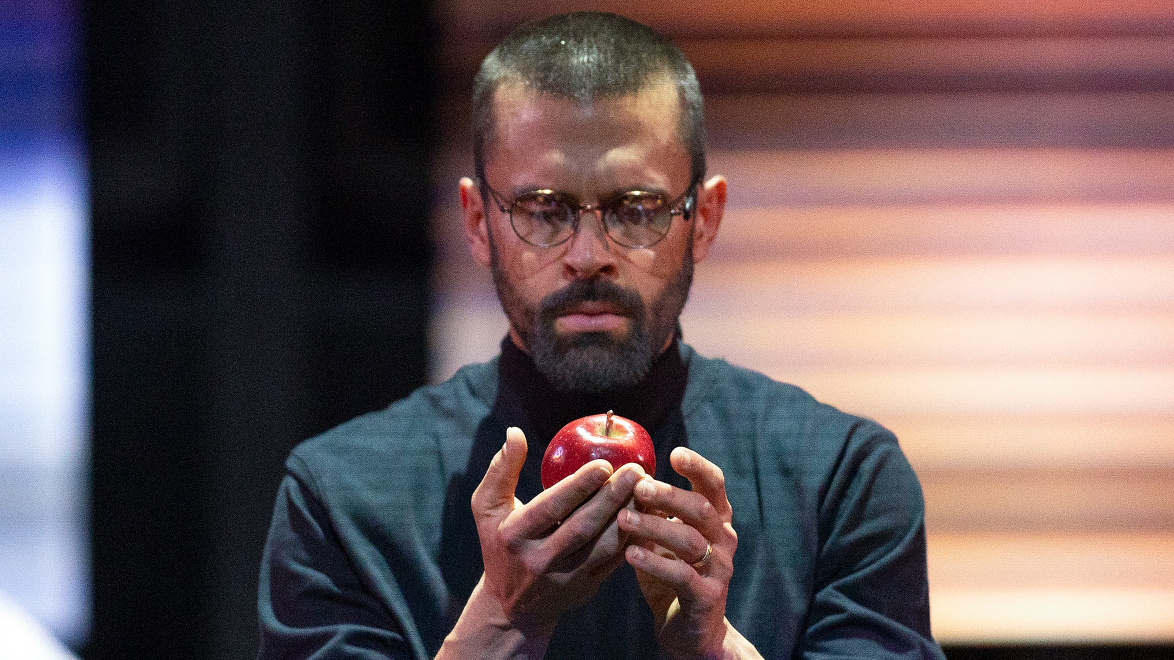 John Moore performs the role of Apple Inc. founder in the Atlanta Opera's production of "The (R)evoution of Steve Jobs."
Courtesy Eric Schlegel