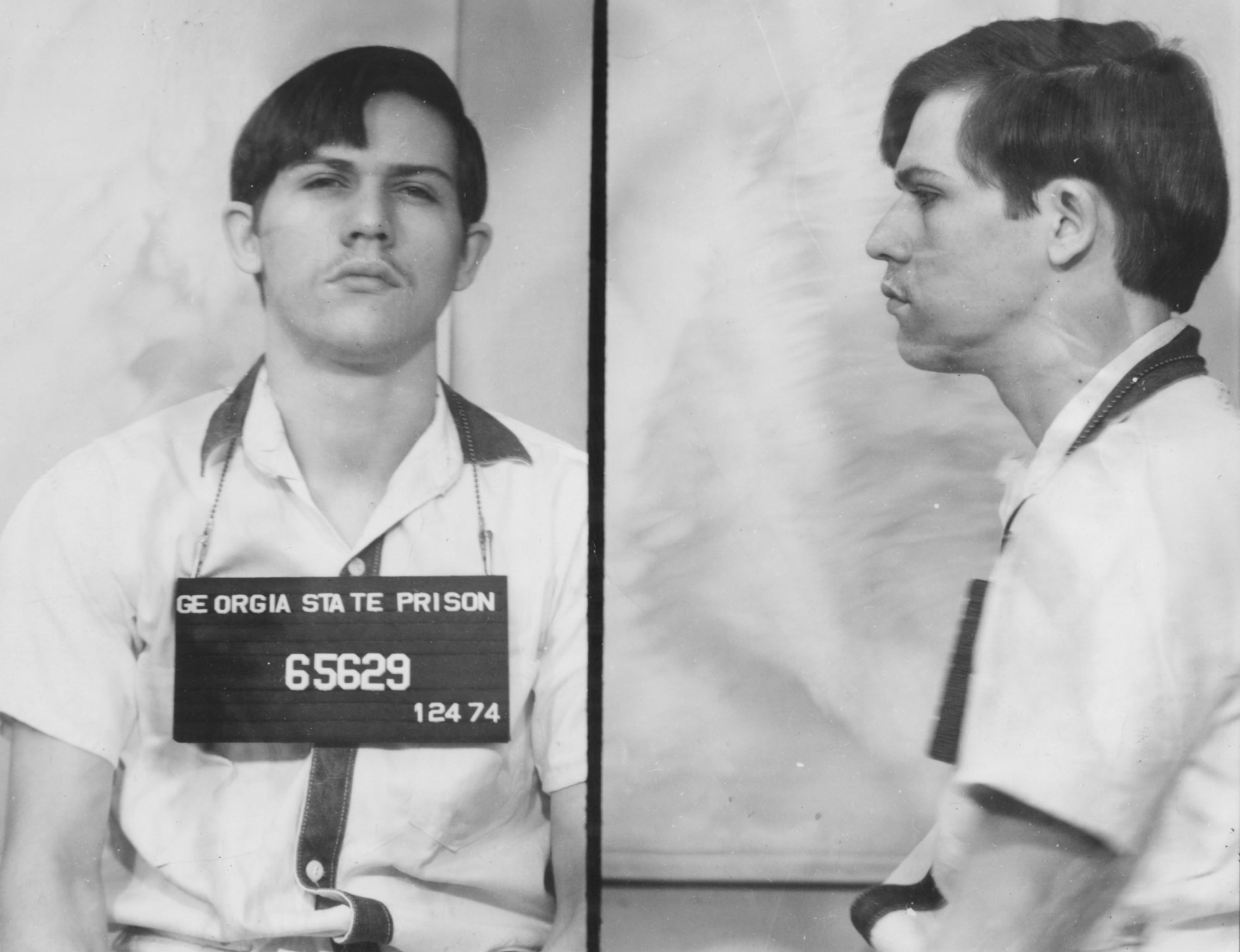 Undated photo. Georgia State Prison photo of death row inmate Carl J. Isaacs.