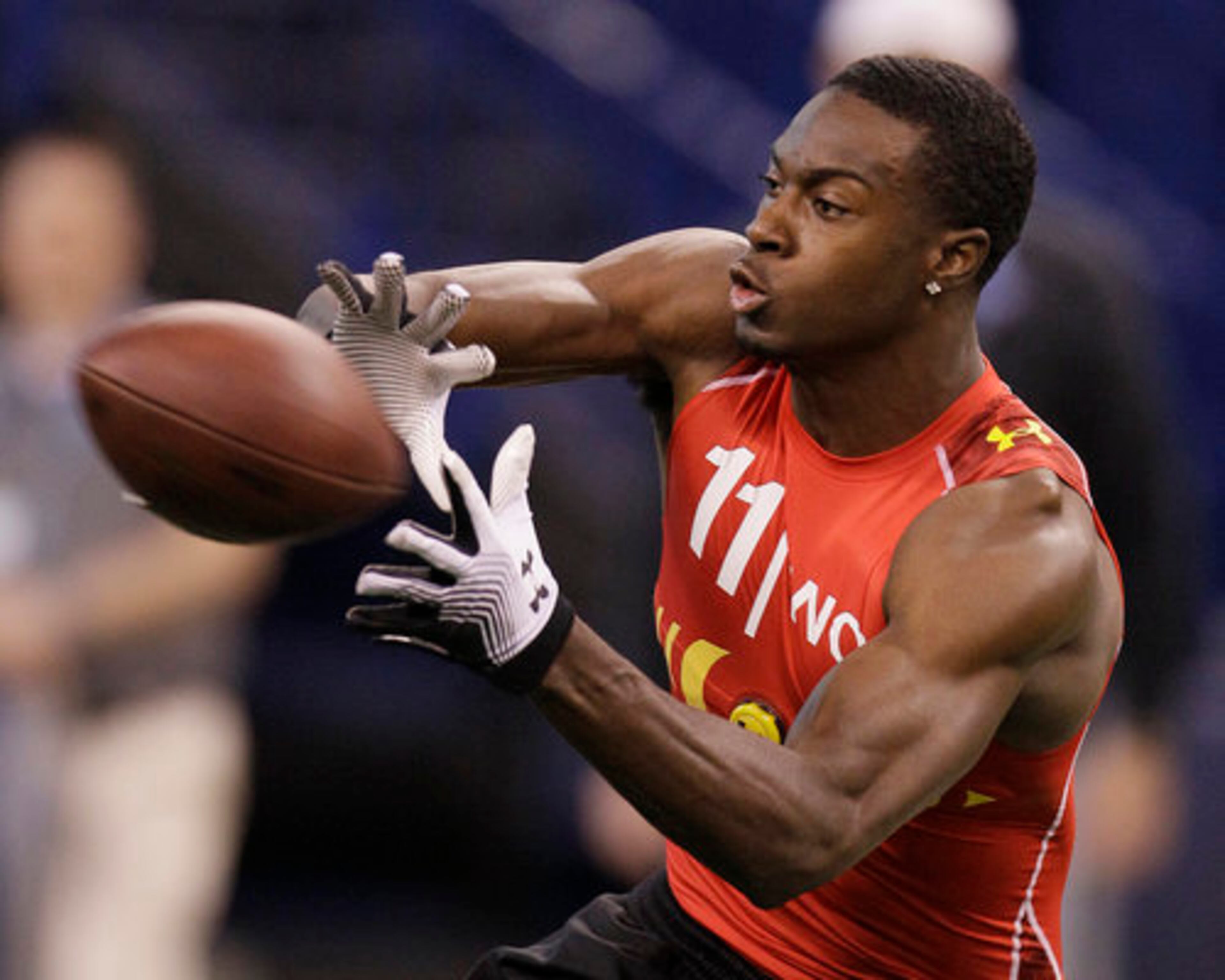 Georgia's A.J. Green was among the players highlights at this year's NFL scouting combine in Indianapolis. Green posted a 4.48 in the 40-yard dash.