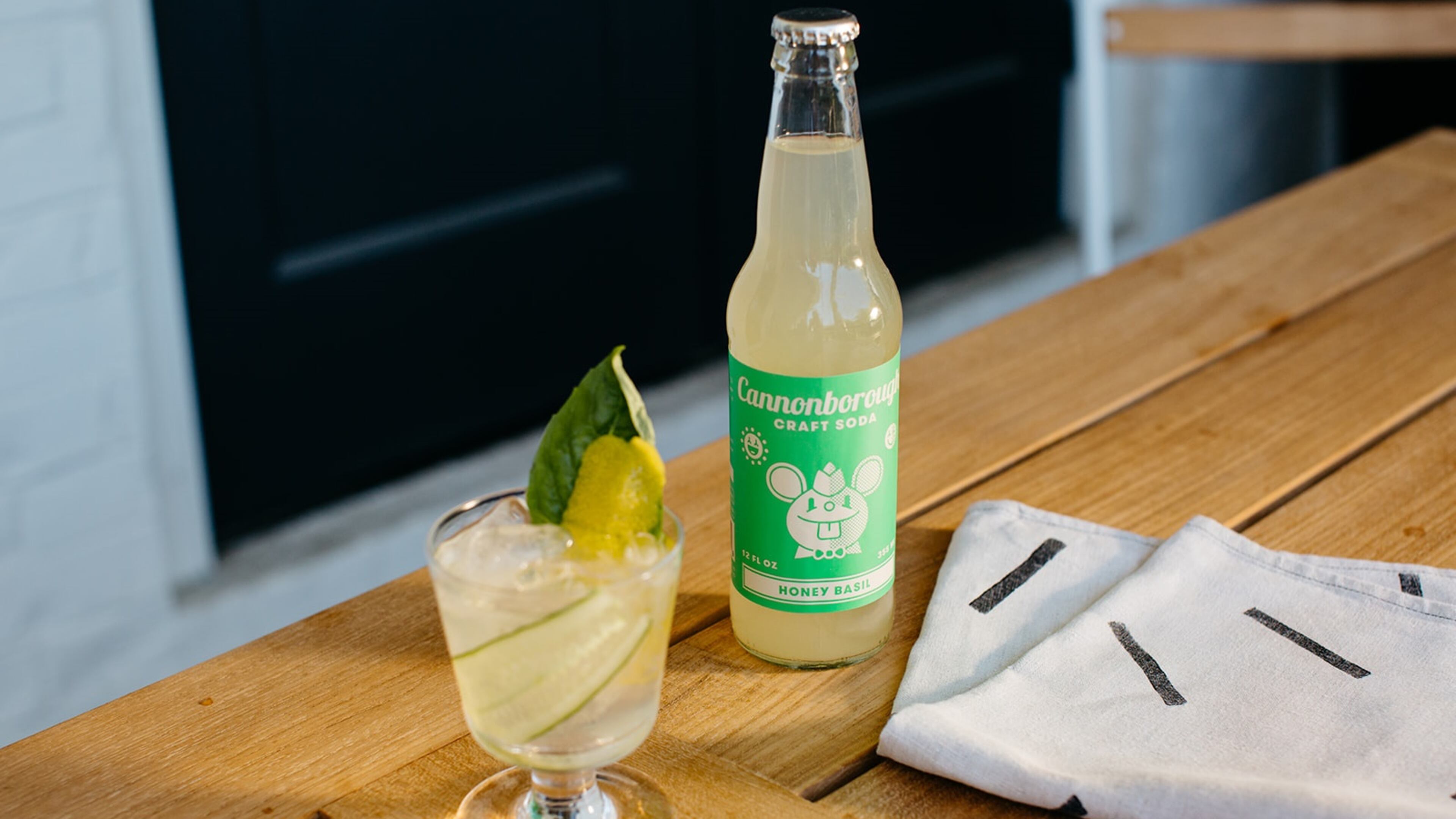 Honey Basil soda from Cannonborough Beverage Co.