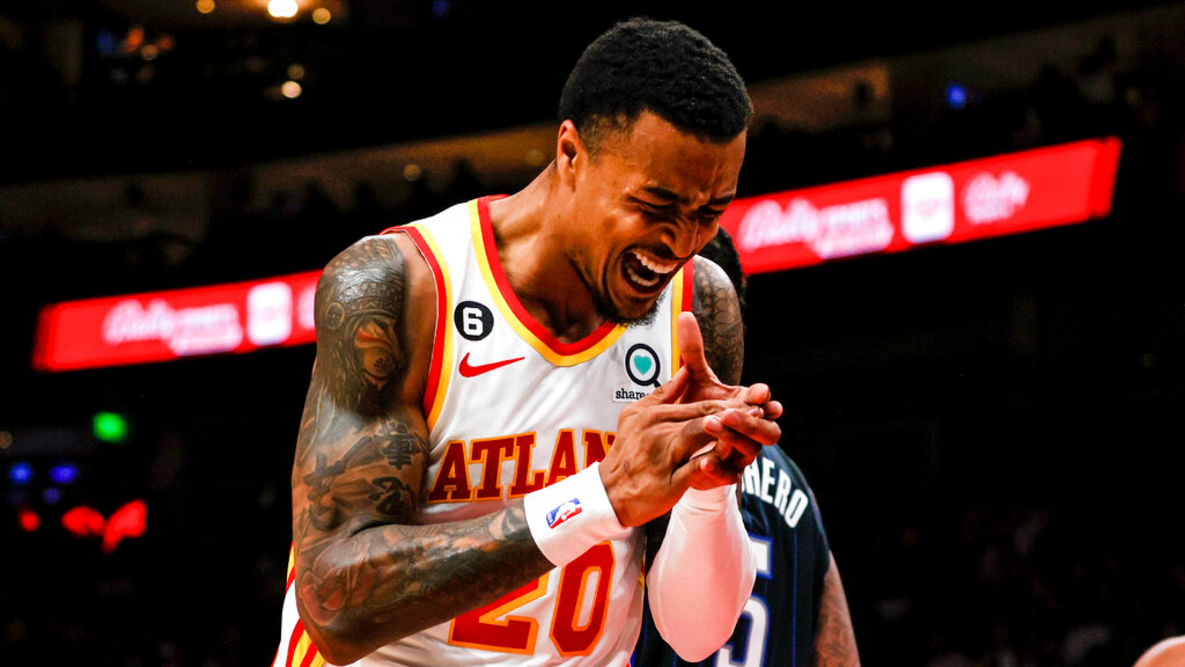 Three Hawks veterans - including John Collins - spoke with reporters Wednesday, less than 24 hours after the team fired coach Nate McMillan. (AP file photo/Butch Dill)