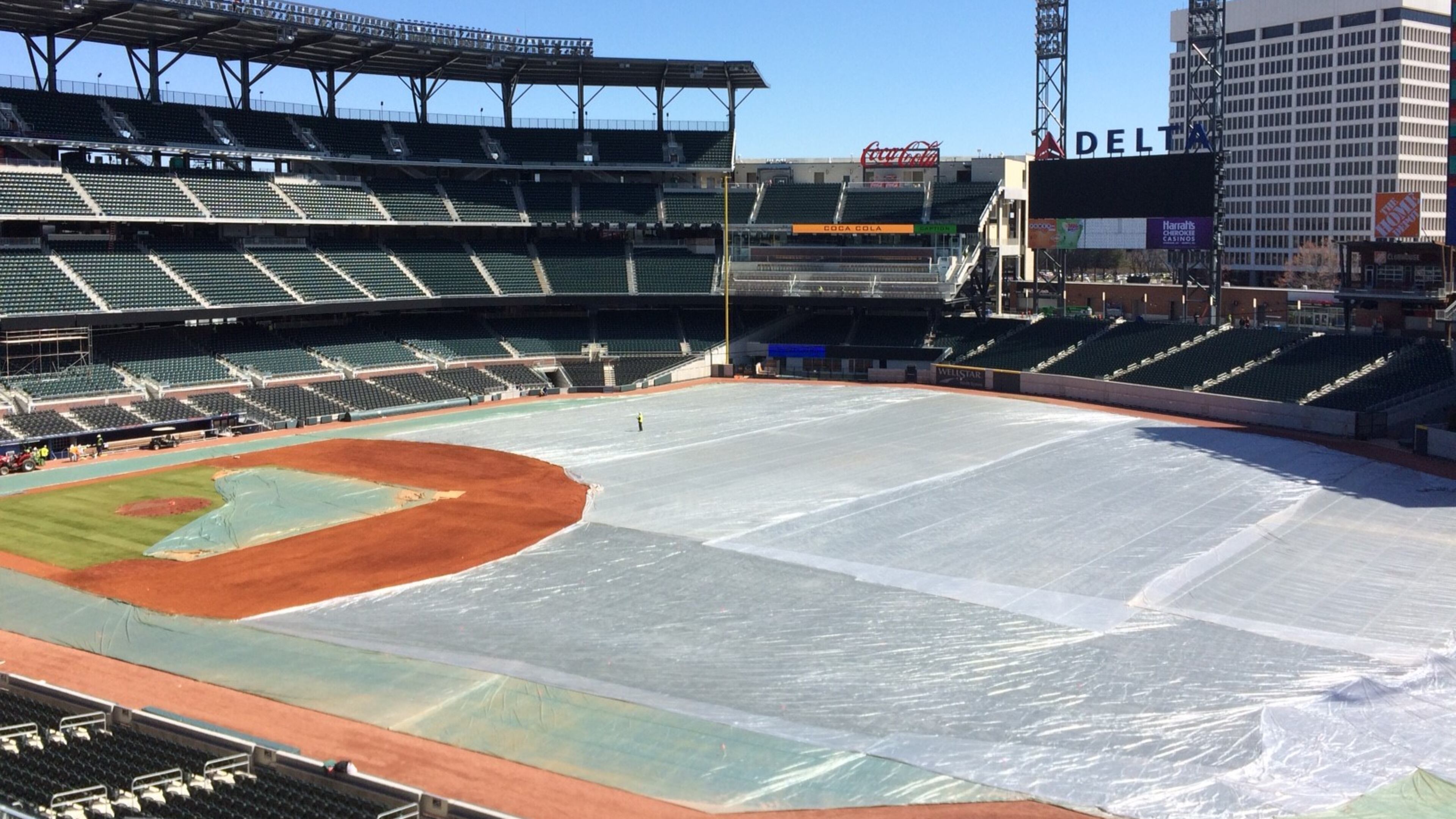 The Atlanta Braves have a plan to keep traffic moving around SunTrust Park.