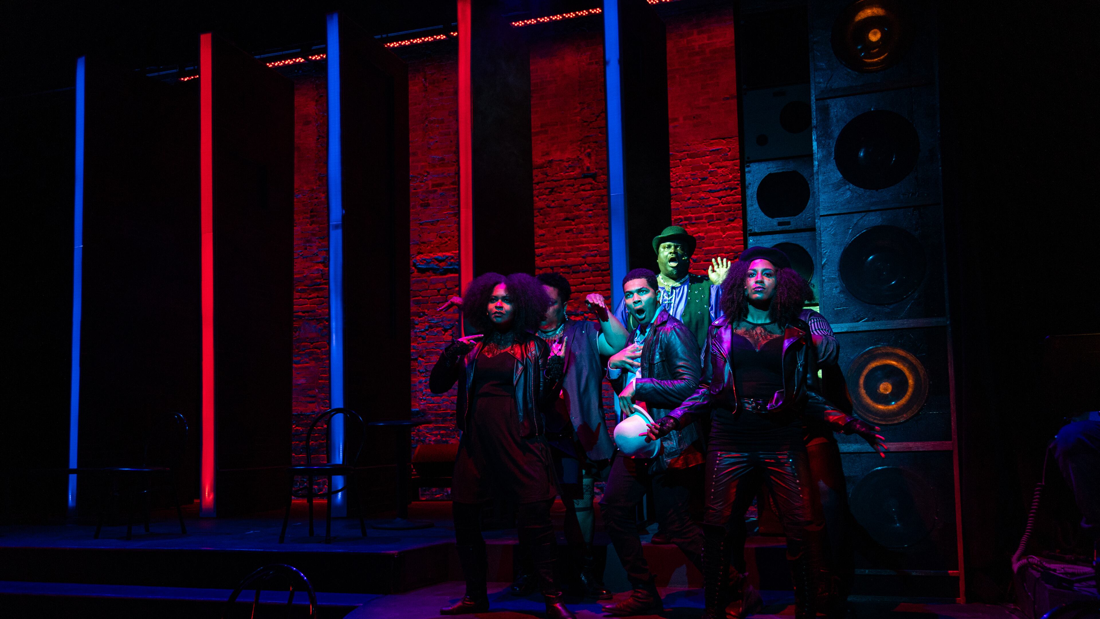 “Passing Strange” disassembles and reconstructs the particulars of a coming-of-age story we all recognize, never giving us anything close to boilerplate. Photo: Casey G. Ford