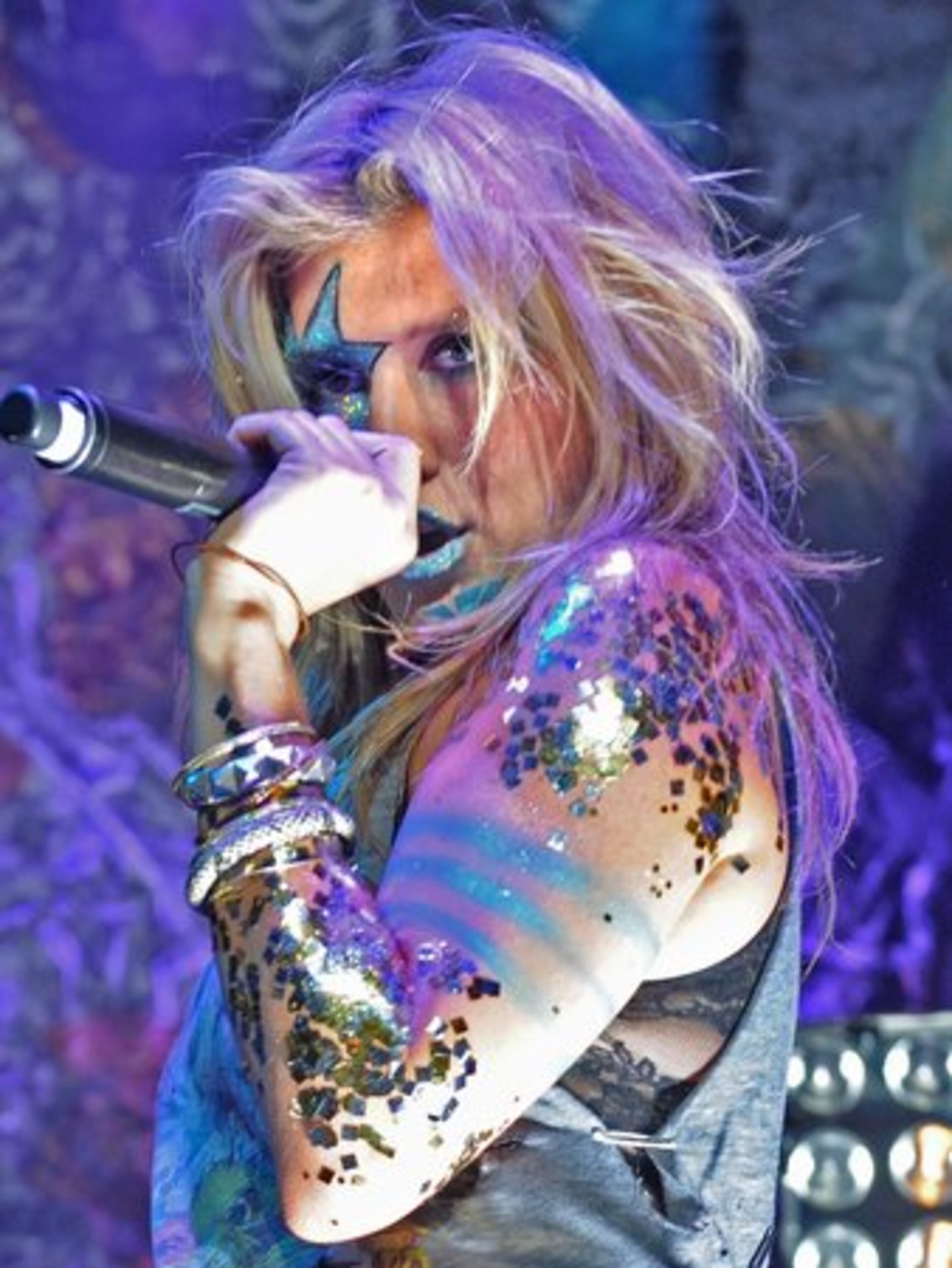 Singer Ke$ha performs at the "Casio Shock the World 2010" event at the Manhattan Center, Monday, August 2, 2010, in New York.