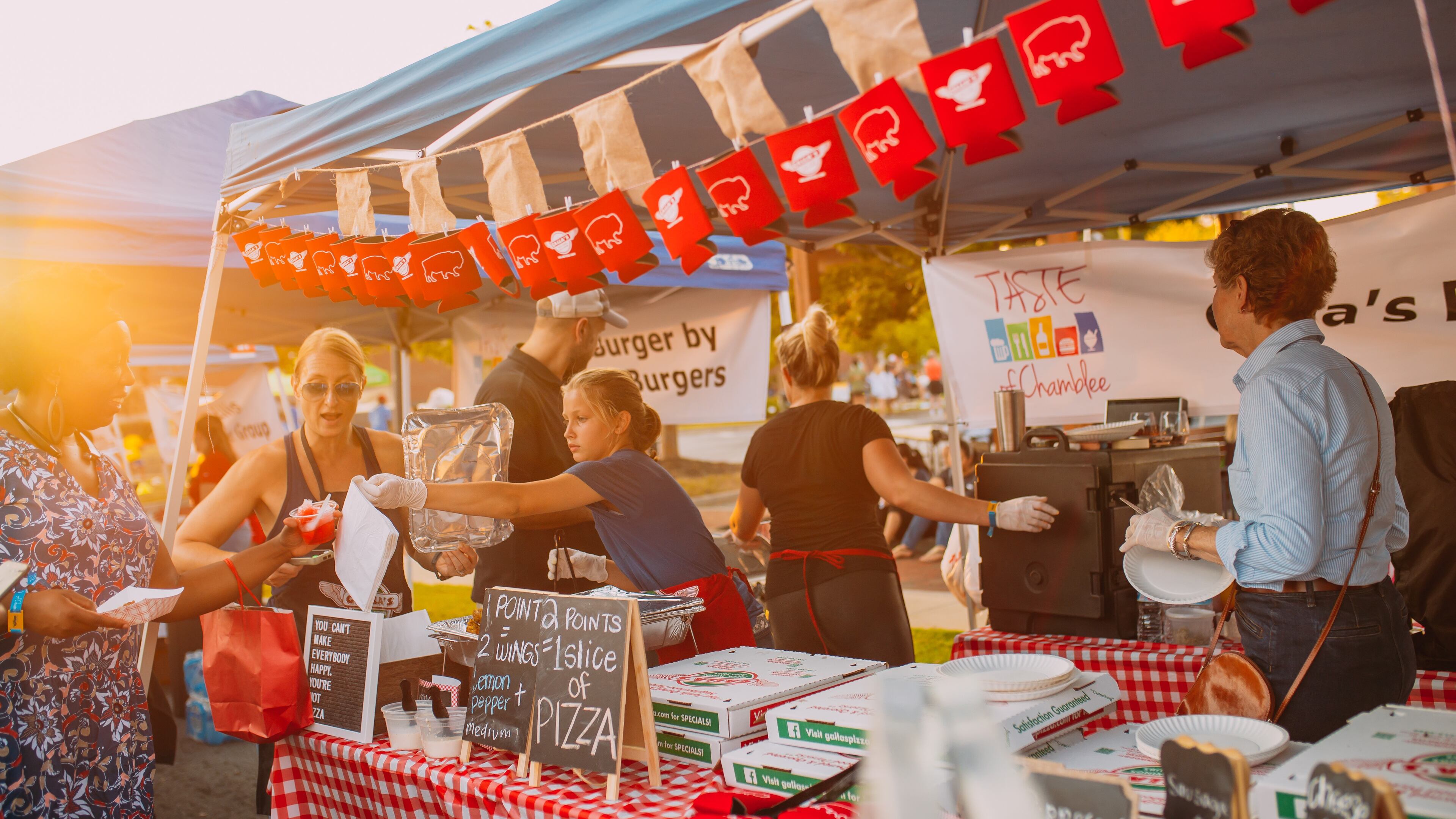 The scene at a previous Taste of Chamblee. (Photo: LennoxAve)