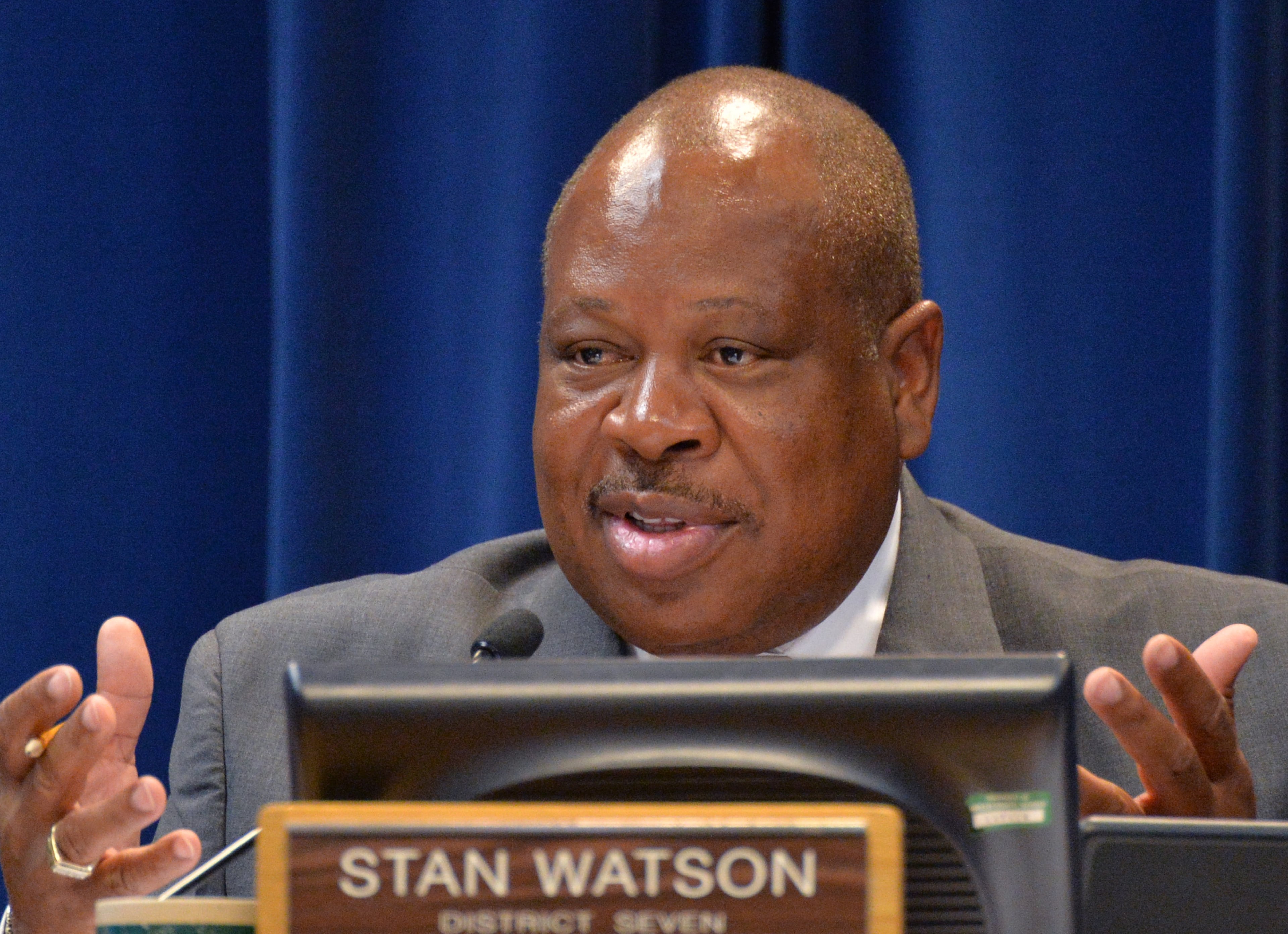 Commissioner Stan Watson received more than $19,800 from Vaughn Irons for consulting from 2012 to 2014, yet twice cast votes to award county contracts to Irons’ company, APD Solutions. Watson apologized for those votes in a brief exchange with the AJC and Channel 2. The DeKalb Ethics Board had already dismissed complaints that Watson charged the county nearly $5,000 for his personal cellphone and $1,880 for a political website during his last campaign. -- Text by AJC staff reporters
