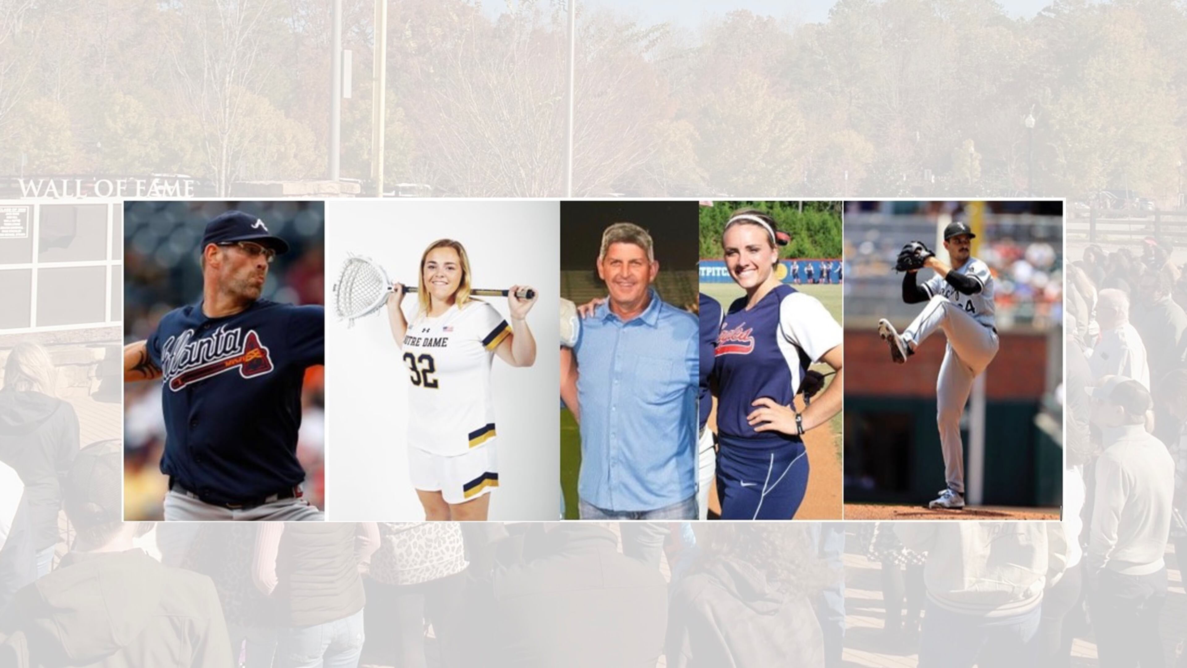 Milton recently added five new community leaders’ names to the city’s Wall of Fame: Kyle Farnsworth, Bridget Deehan, Les Kuykendall, Korinne Raby and Dylan Cease. (Courtesy City of Milton)