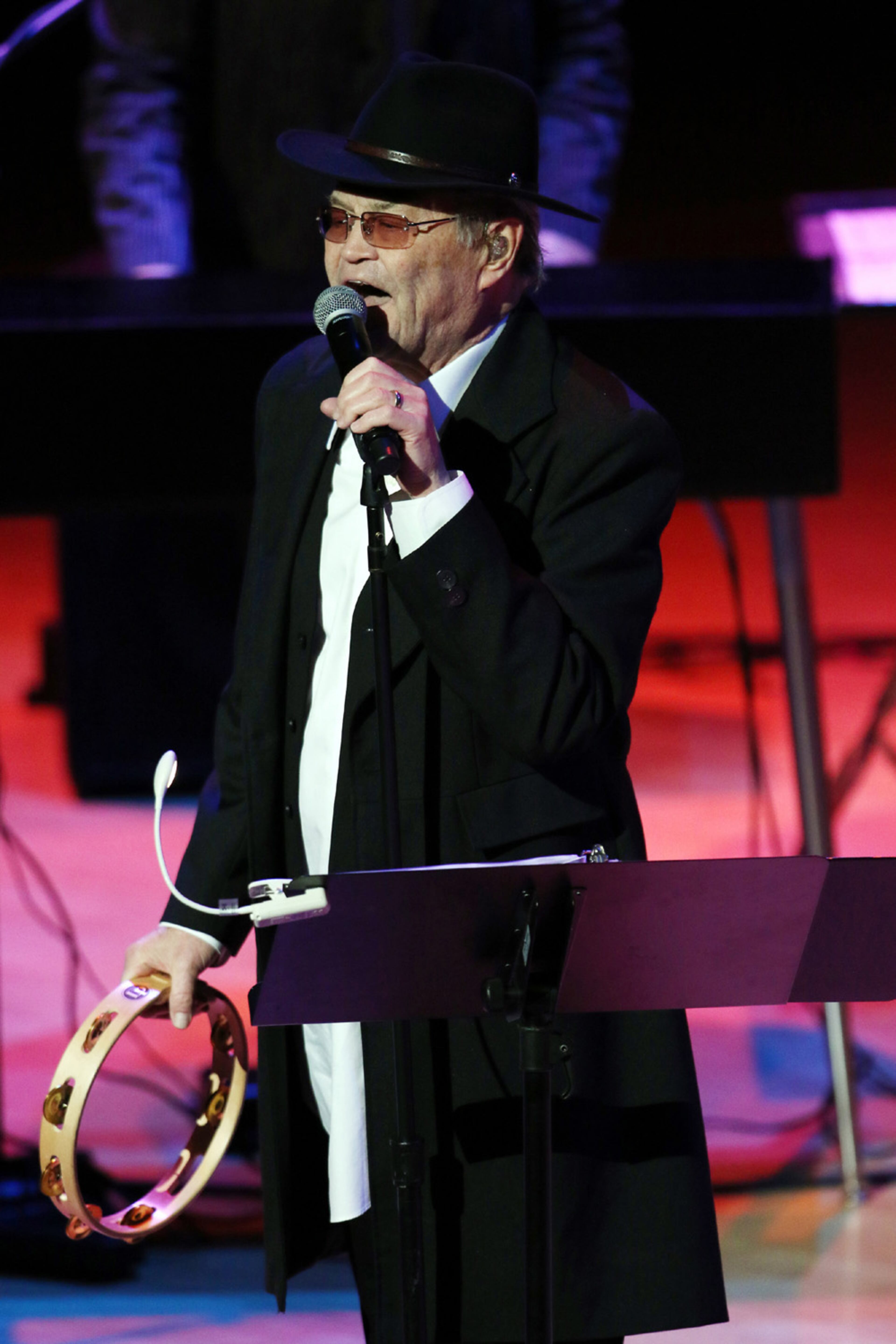 The Monkees Farewell Tour played to a sold-out Atlanta Symphony Hall on Friday, October 8, 2021. The two surviving members of the iconic '60s band, Micky Dolenz and Michael Nesmith, played most of their pop classics for their nostalgic fans. (Photo: Robb Cohen for The Atlanta Journal-Constitution)