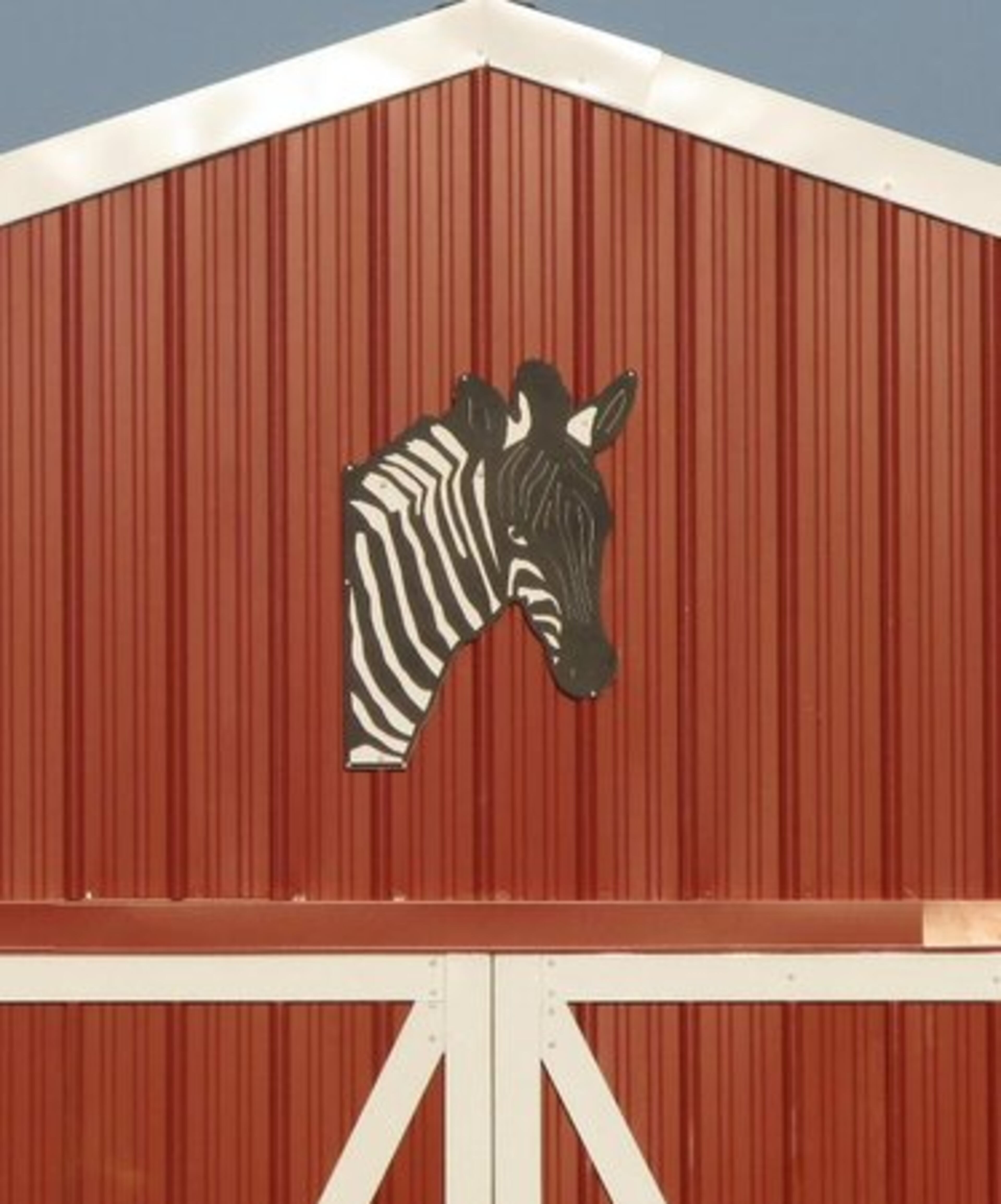 Artwork on his barn makes it clear: Evidence has found a forever home at Noah's Ark.