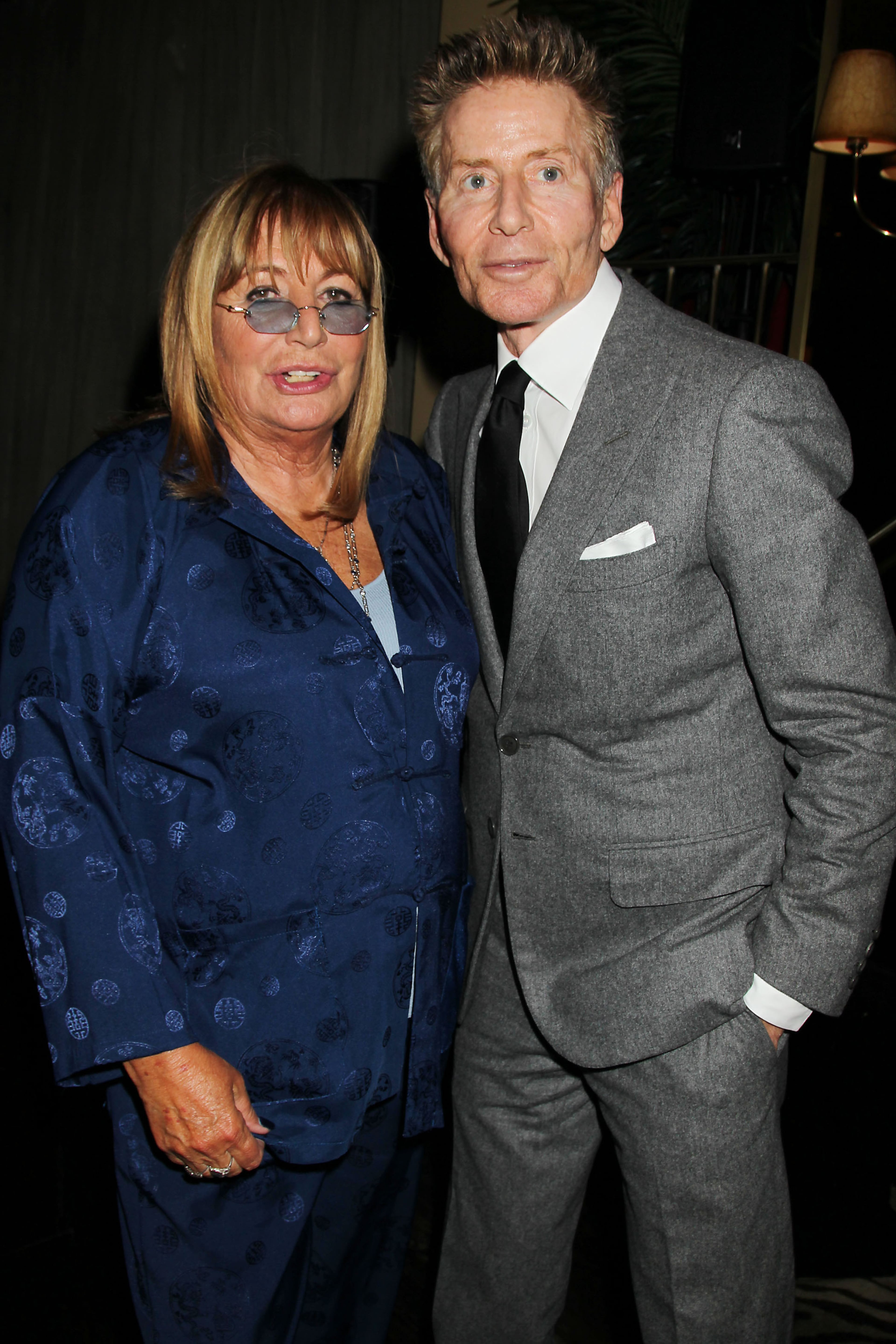 Designer Calvin Klein stopped by to say hi.