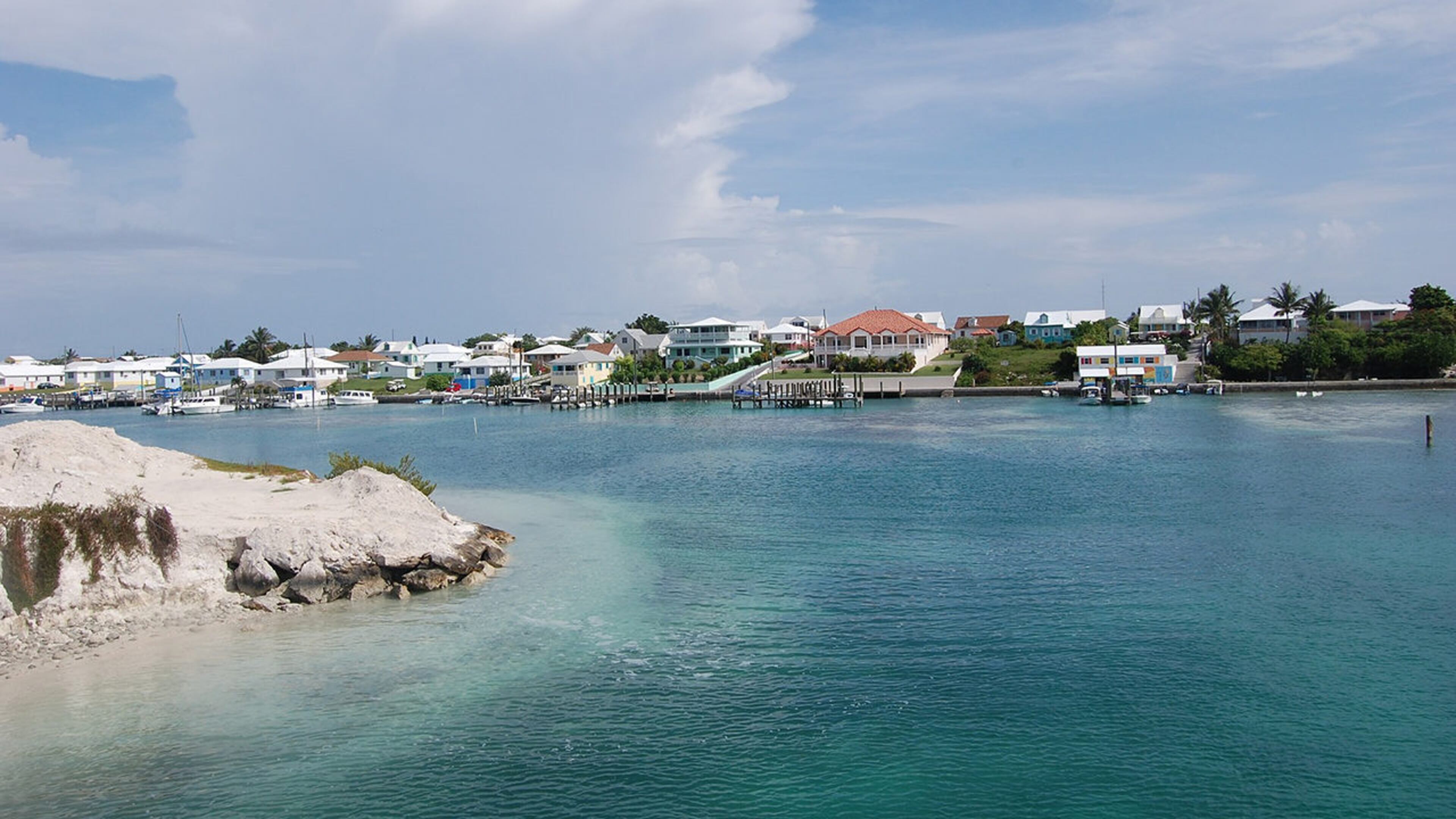 Stock photo of a beach on the island of Eleuthera in the Bahamas.