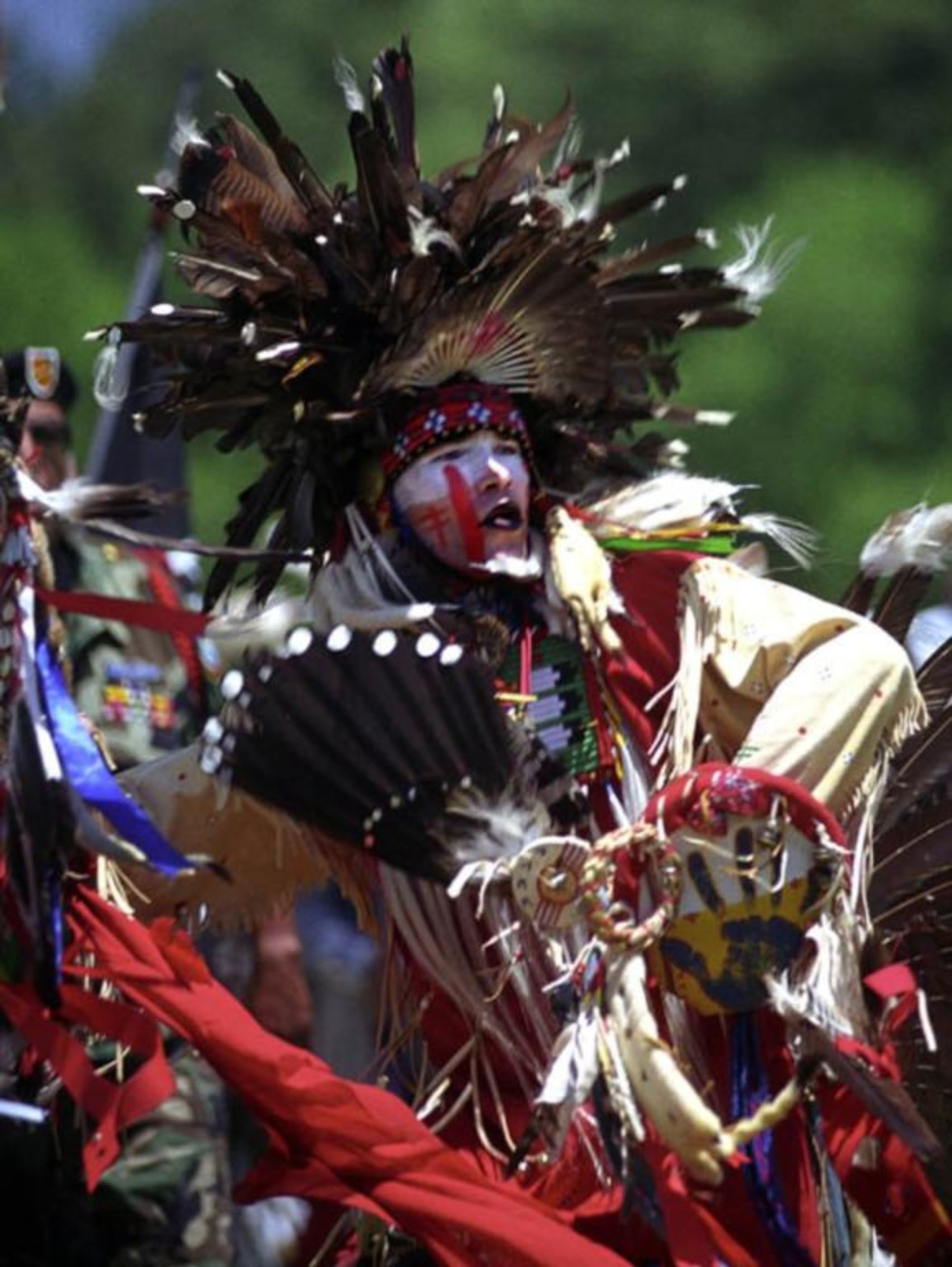Native American Day is an annual event every November at the Funk Heritage Center