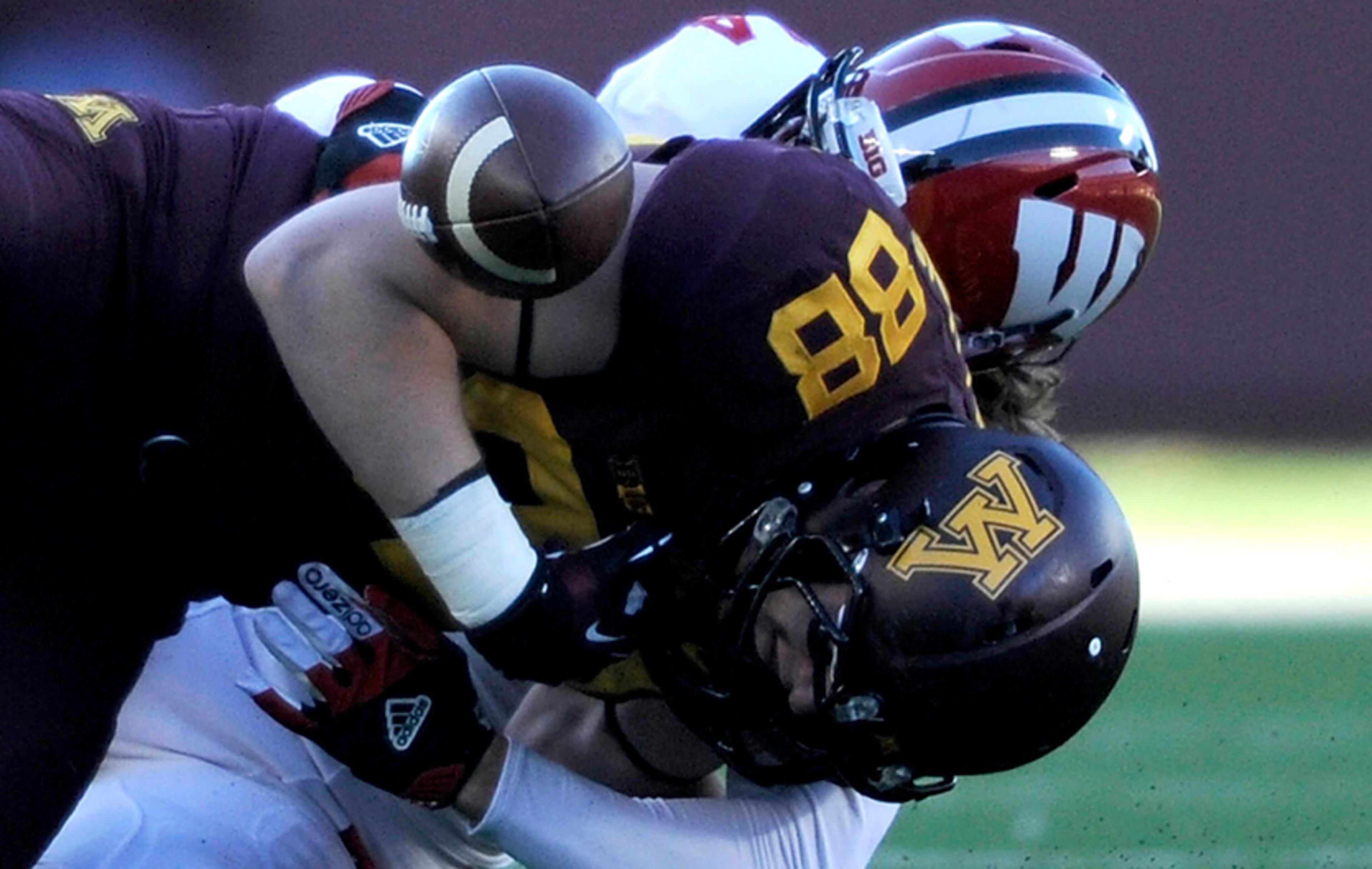 Minnesota-Wisconsin: College football's most played game dates back to 1890. Since 1948, the winner of the Gophers vs. Badgers showdown has heaved the prized Paul Bunyan Axe.