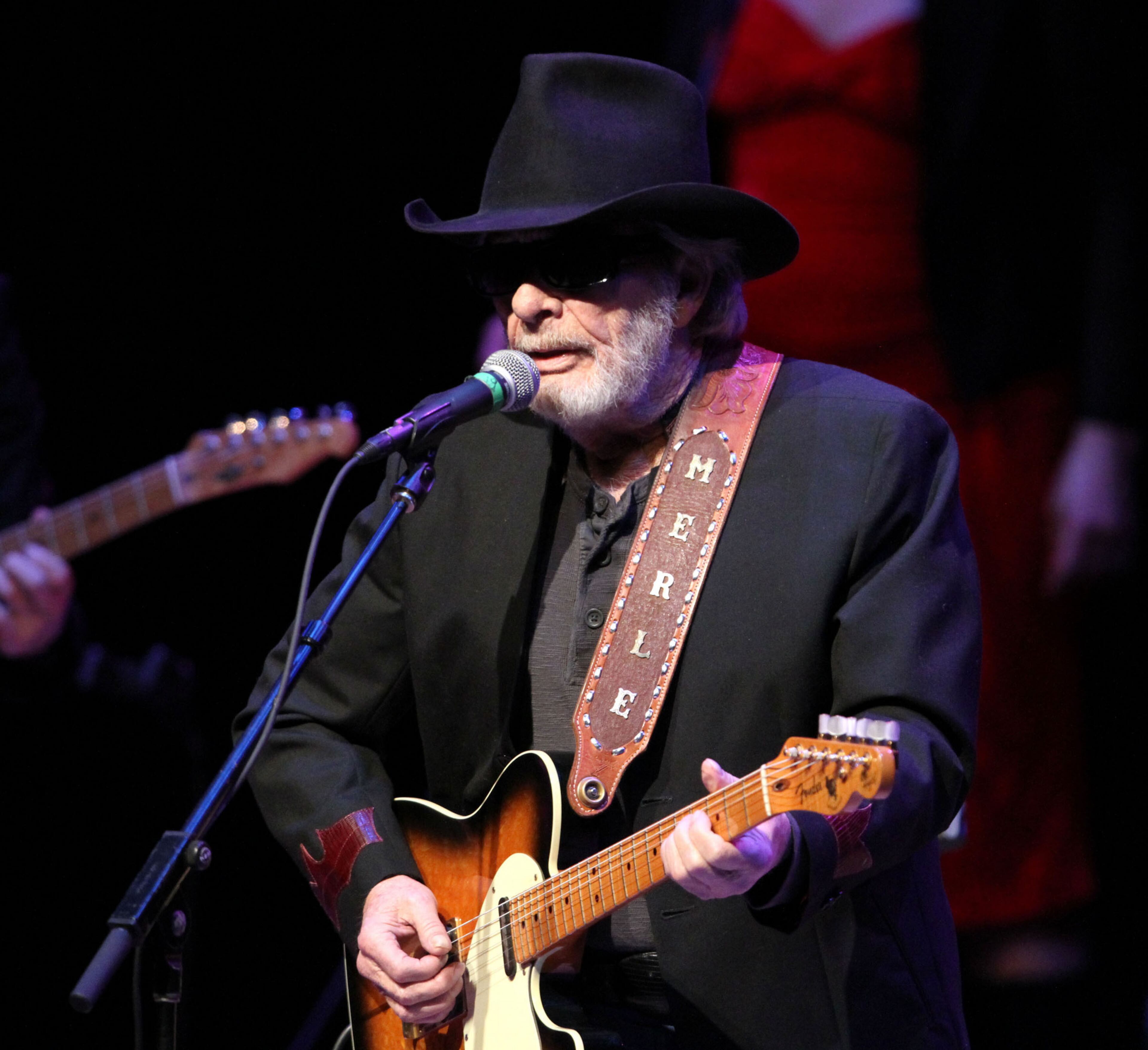 Legendary outlaw Country singer-songwriter-guitarist Merle Haggard entertained a devoted Symphony Hall crowd Friday night. Haggard was inducted into the Country Music Hall of Fame in 1994. Robb D. Cohen/RobbsPhotos.com
