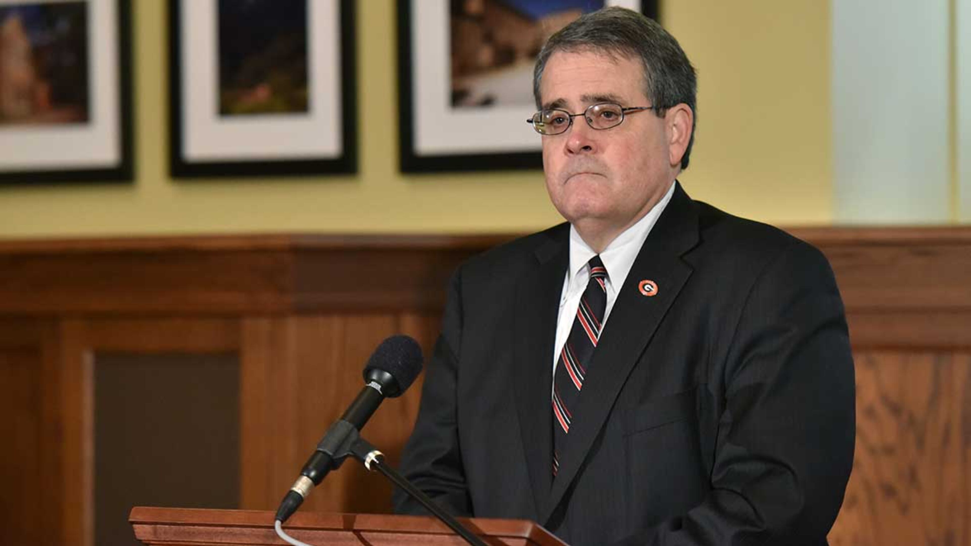 UGA president Jere Morehead: "I think our prospects for the future are bright and I don’t have any reason to think that we’ve got any systemic problems that have to be addressed at this point.”