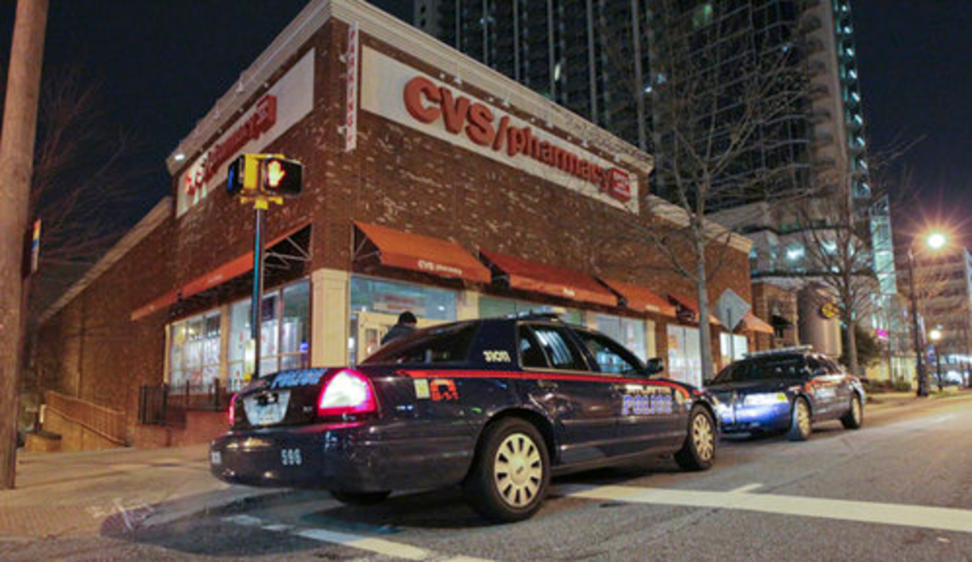 The CVS at Peachtree and Sixth streets became the latest store to be hit by thieves looking for hair extensions. The break-in happened just before 5 a.m.