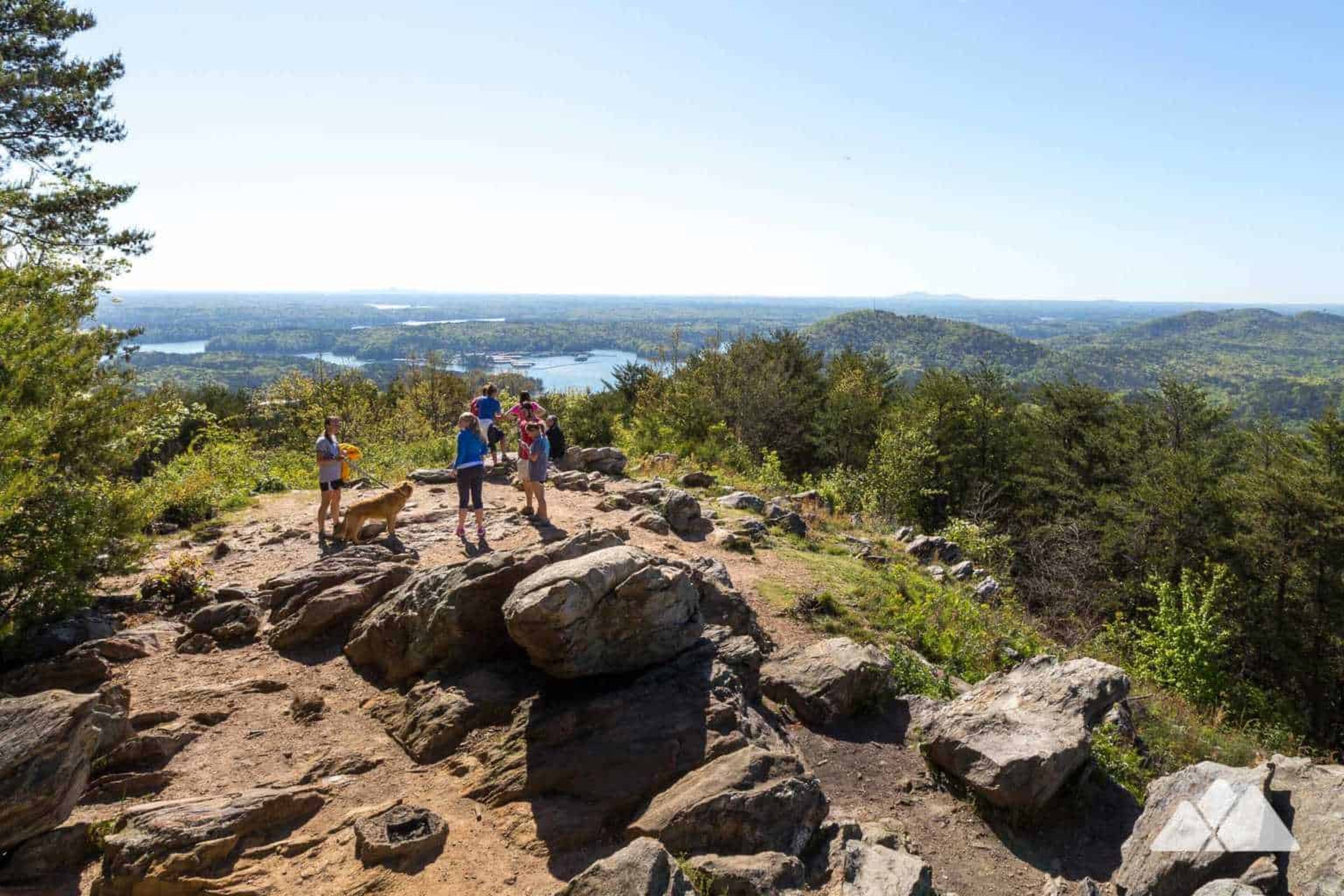 Get a view of Allatoona Lake by hiking Pine Mountain Trail.