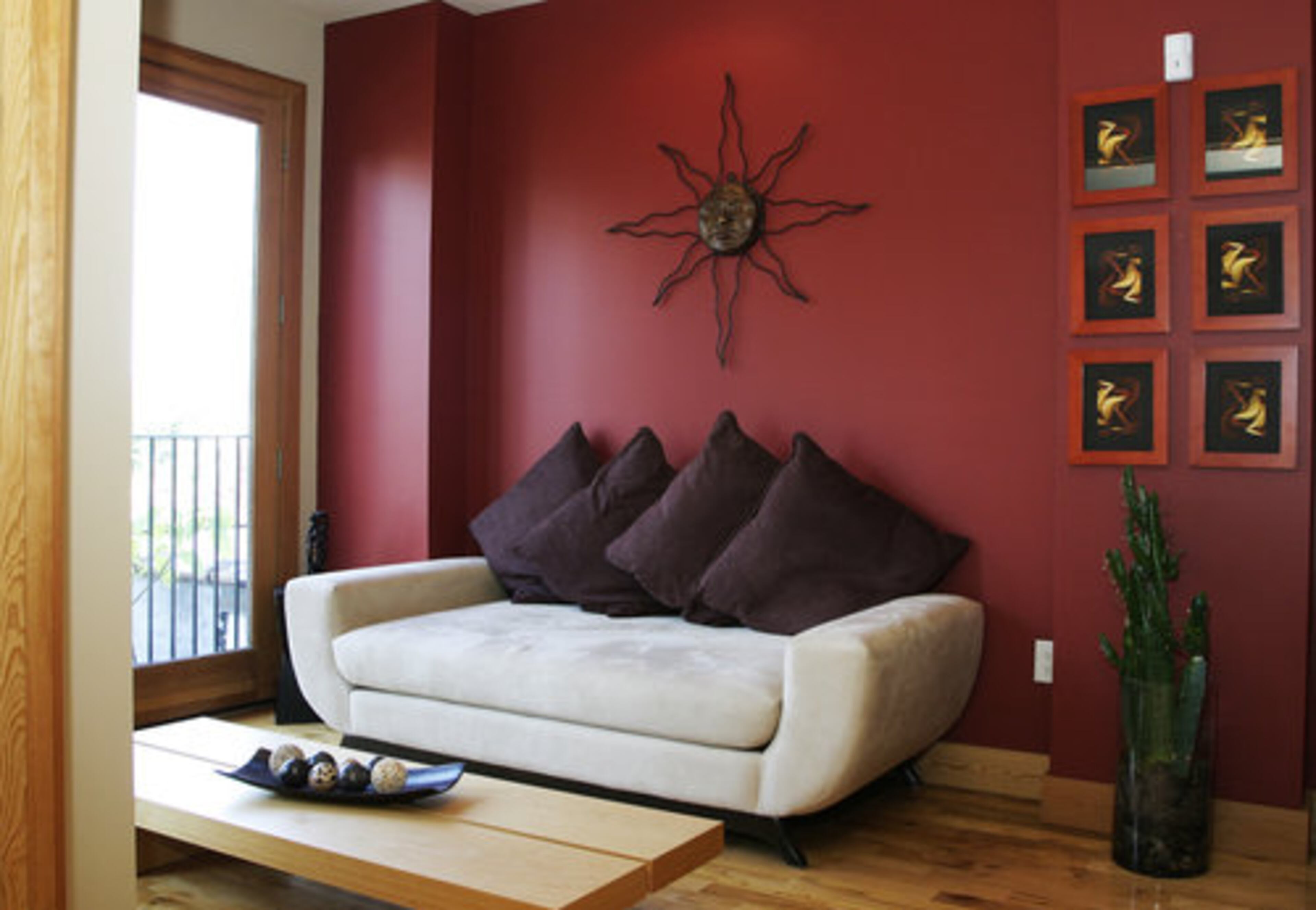 This is the sitting area off the master bedroom.