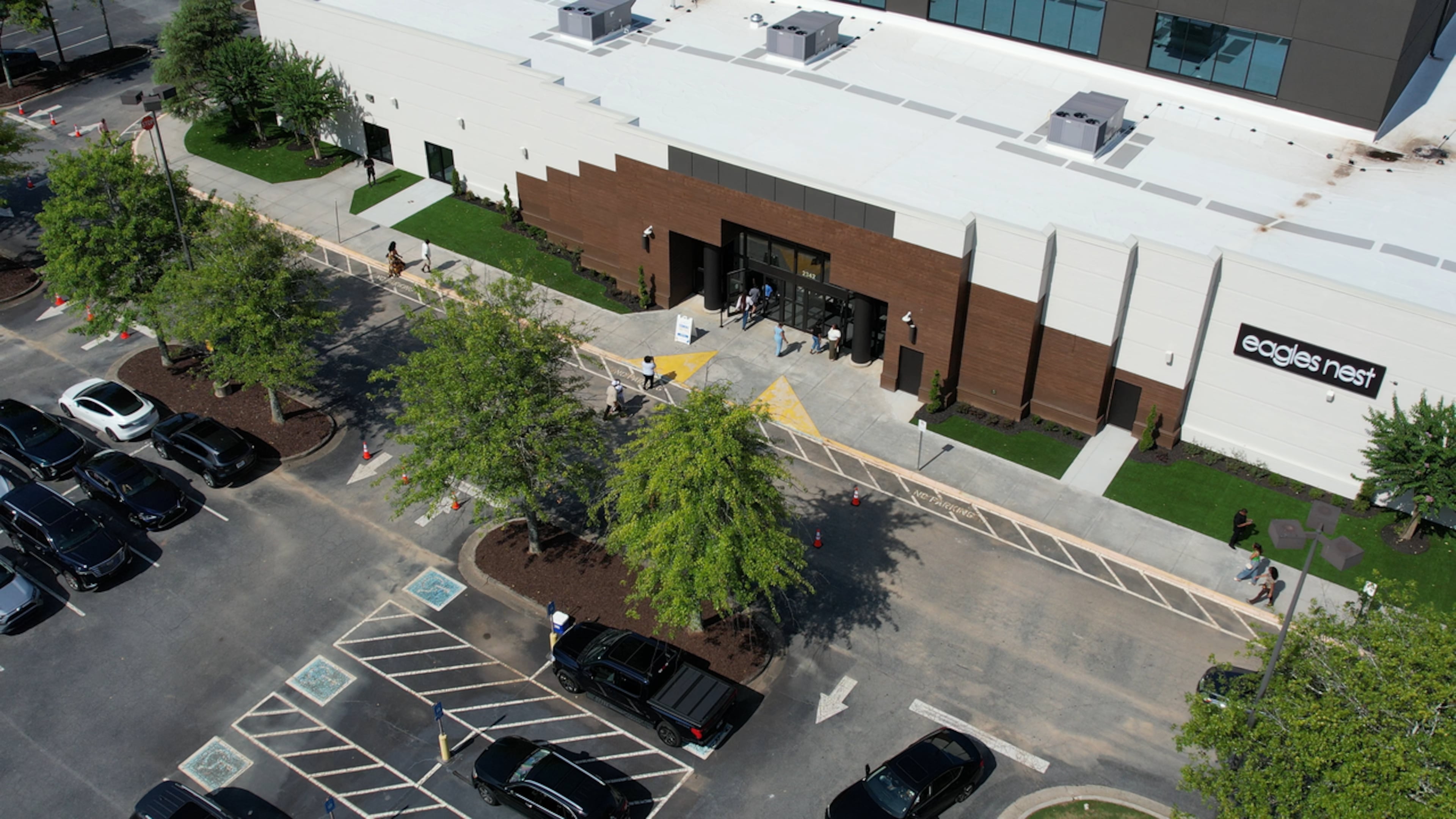 Eagles Nest Church will hold the first services in its new location at 9:30 a.m. and 11:30 a.m. Sunday. The church redeveloped a Koh's store that had been vacant a decade. (Courtesy of Eagles Nest Church)