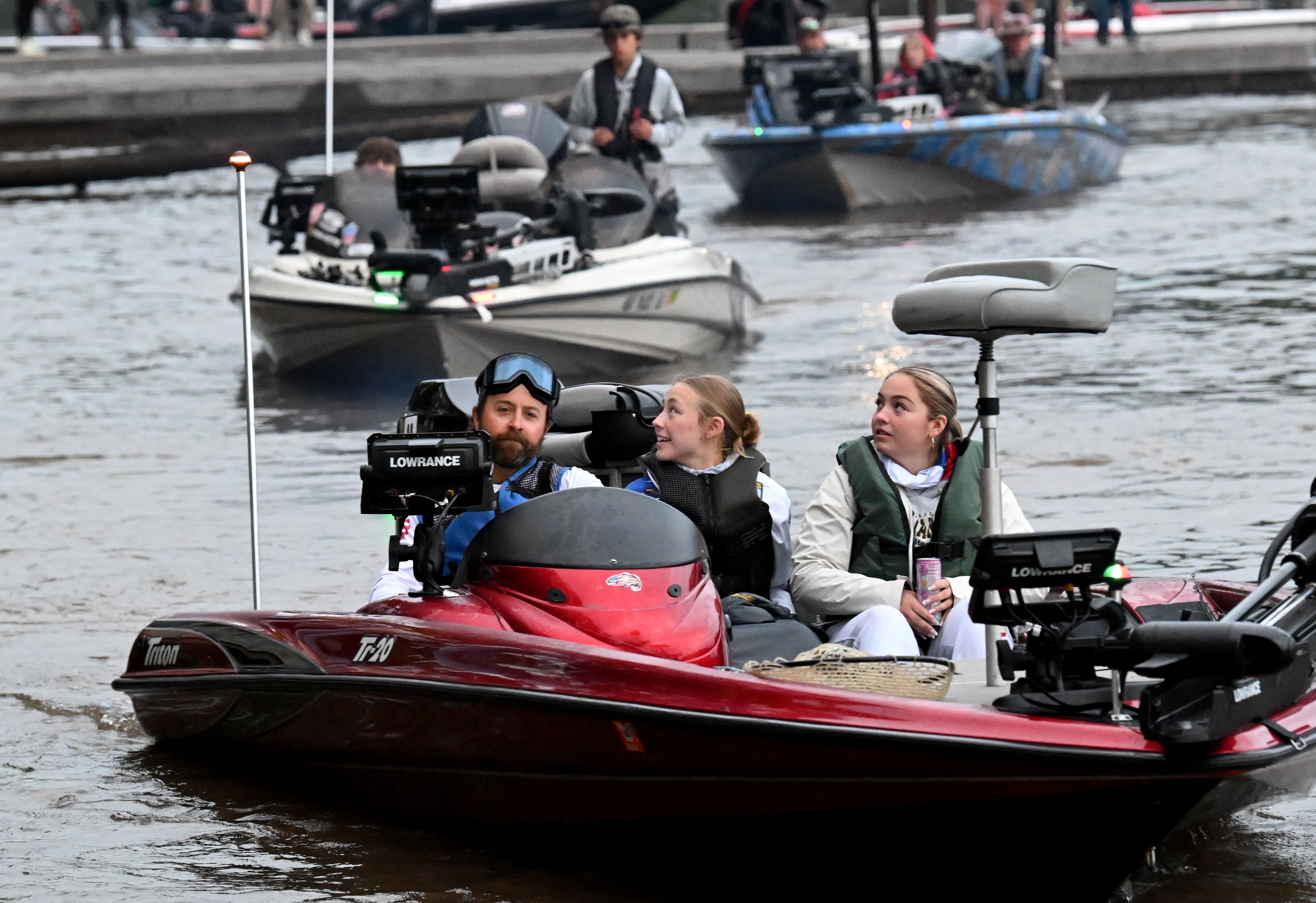 The 2026 GHSA Bass Fishing State Championship at Lake Sinclair presents a challenge because of the lake’s size, shallow depth and difficult early‑May fishing conditions. (Hyosub Shin/AJC)