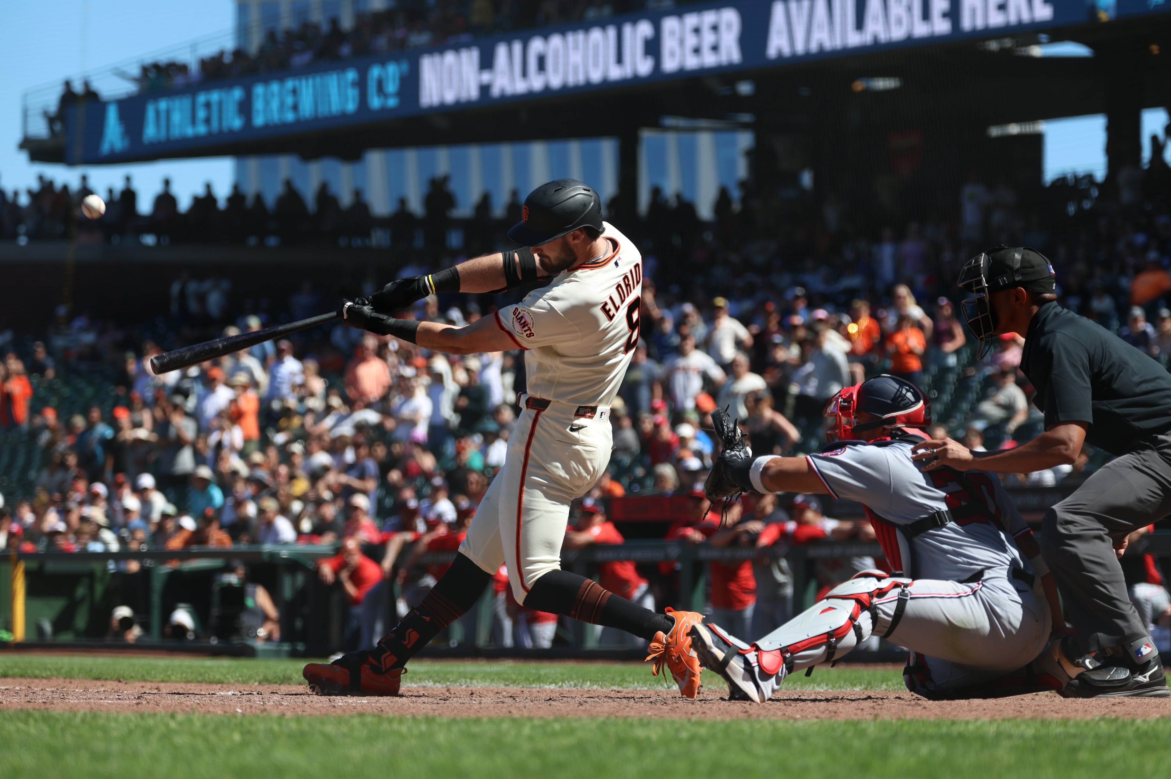Nationals Giants Baseball