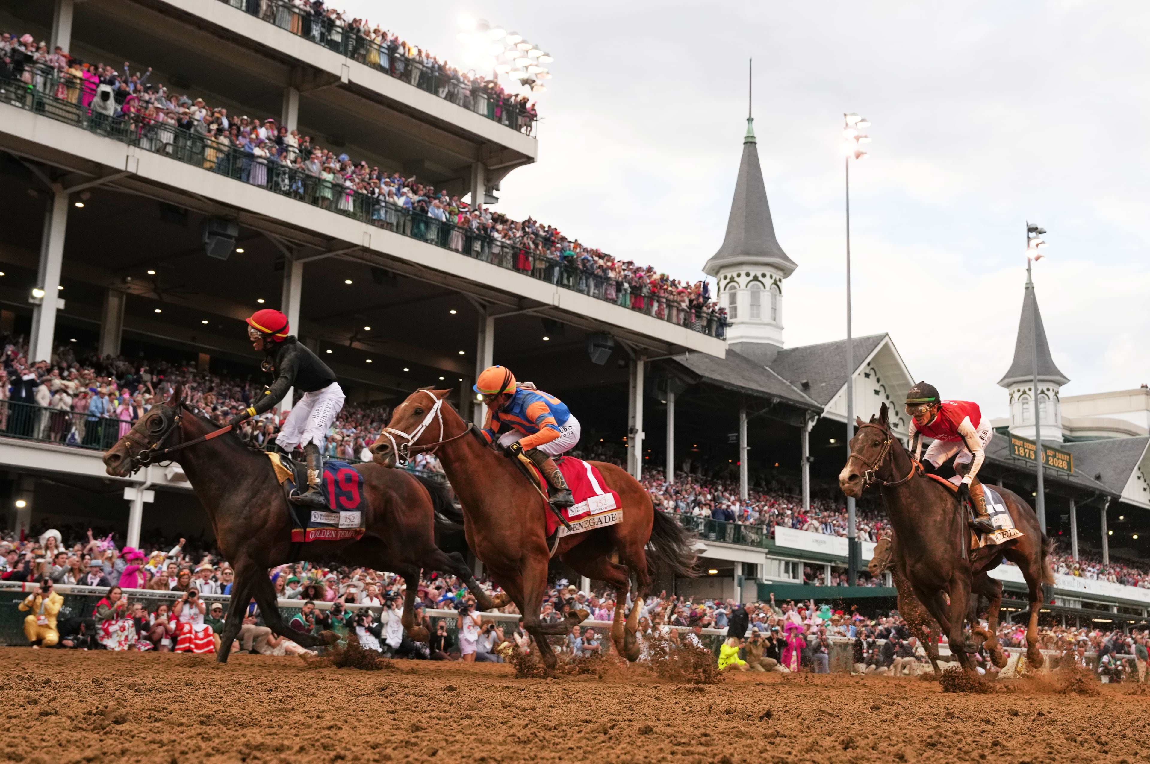 APTOPIX Kentucky Derby Horse Racing